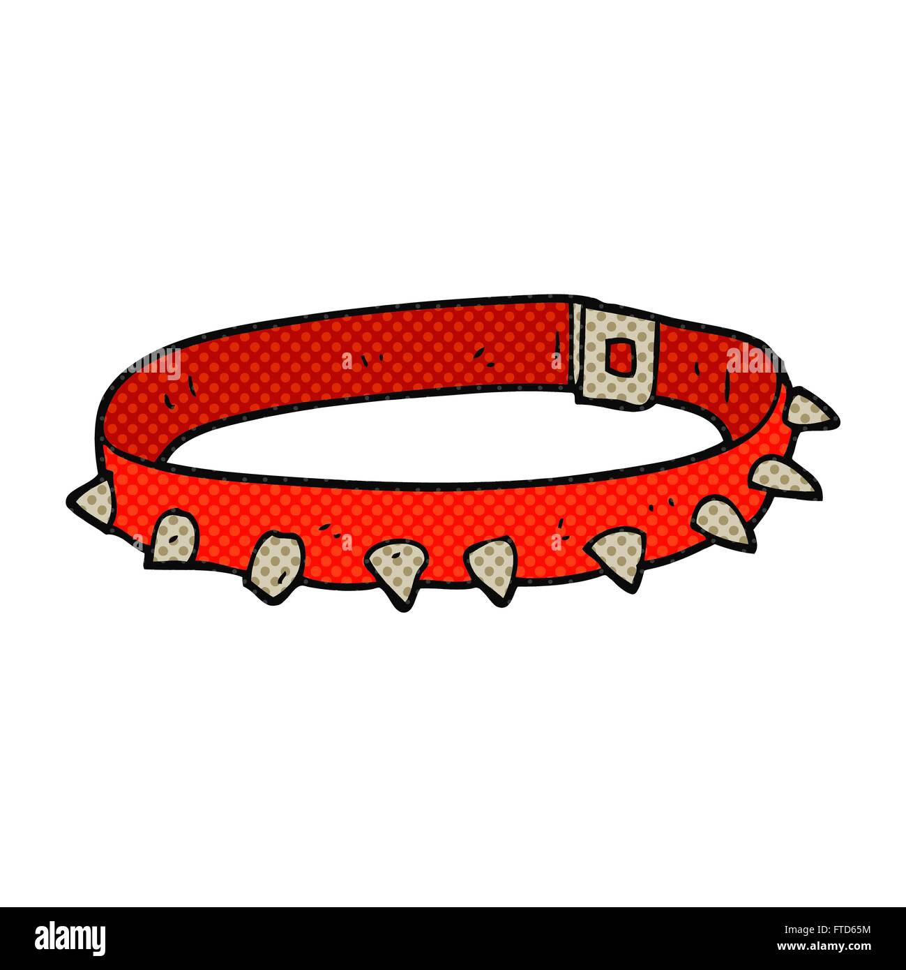 freehand drawn cartoon dog collar Stock Vector Image & Art Alamy