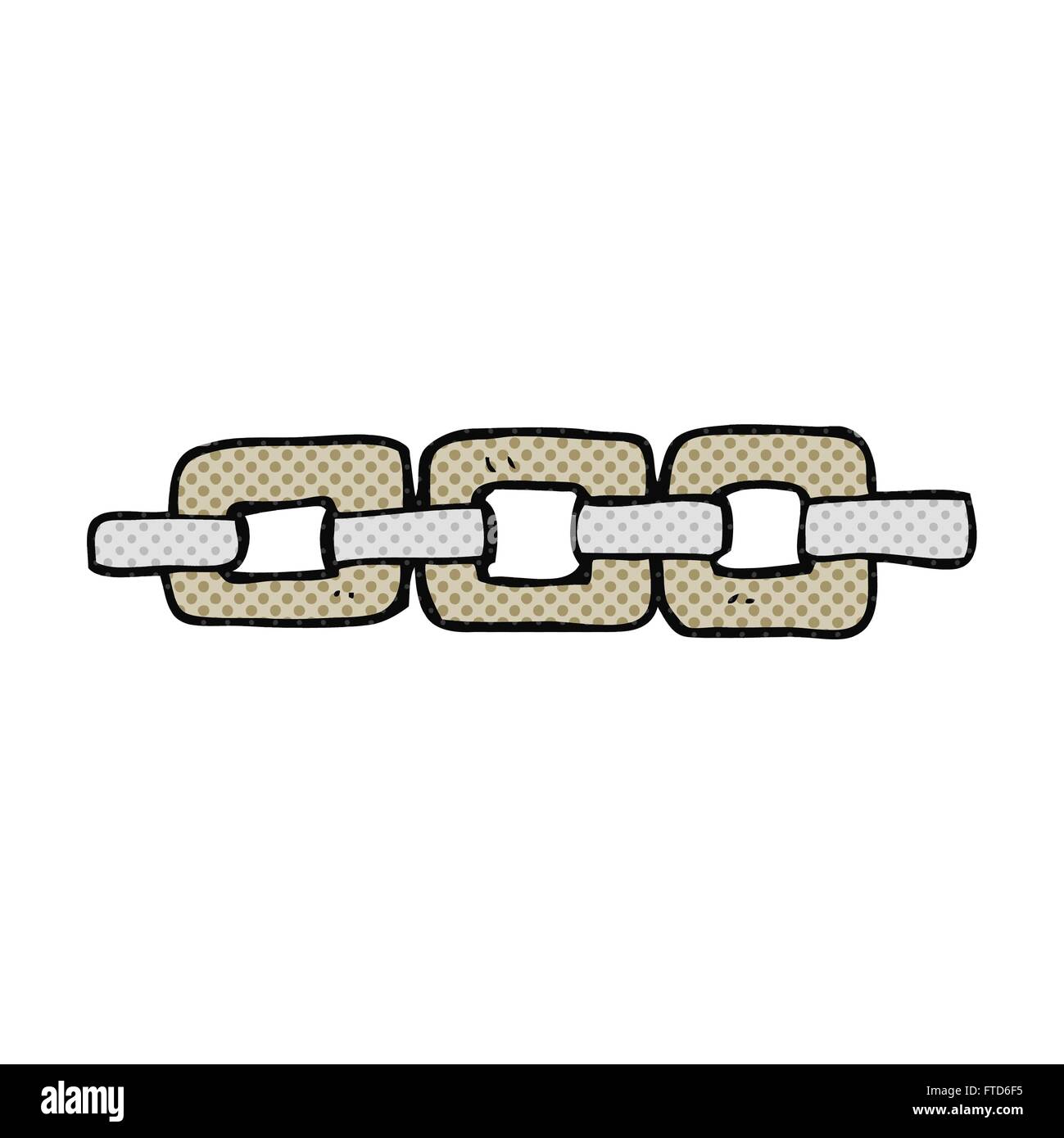 freehand drawn cartoon chain Stock Vector Image & Art - Alamy