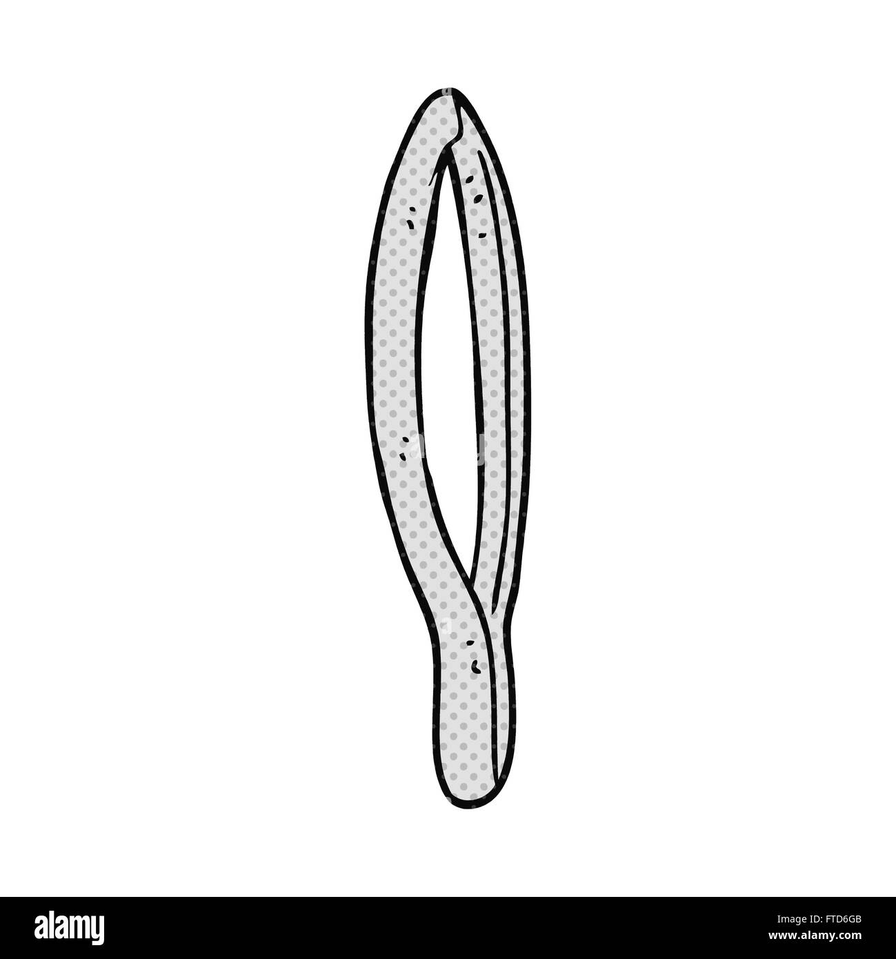 freehand drawn cartoon tweezers Stock Vector Image & Art Alamy