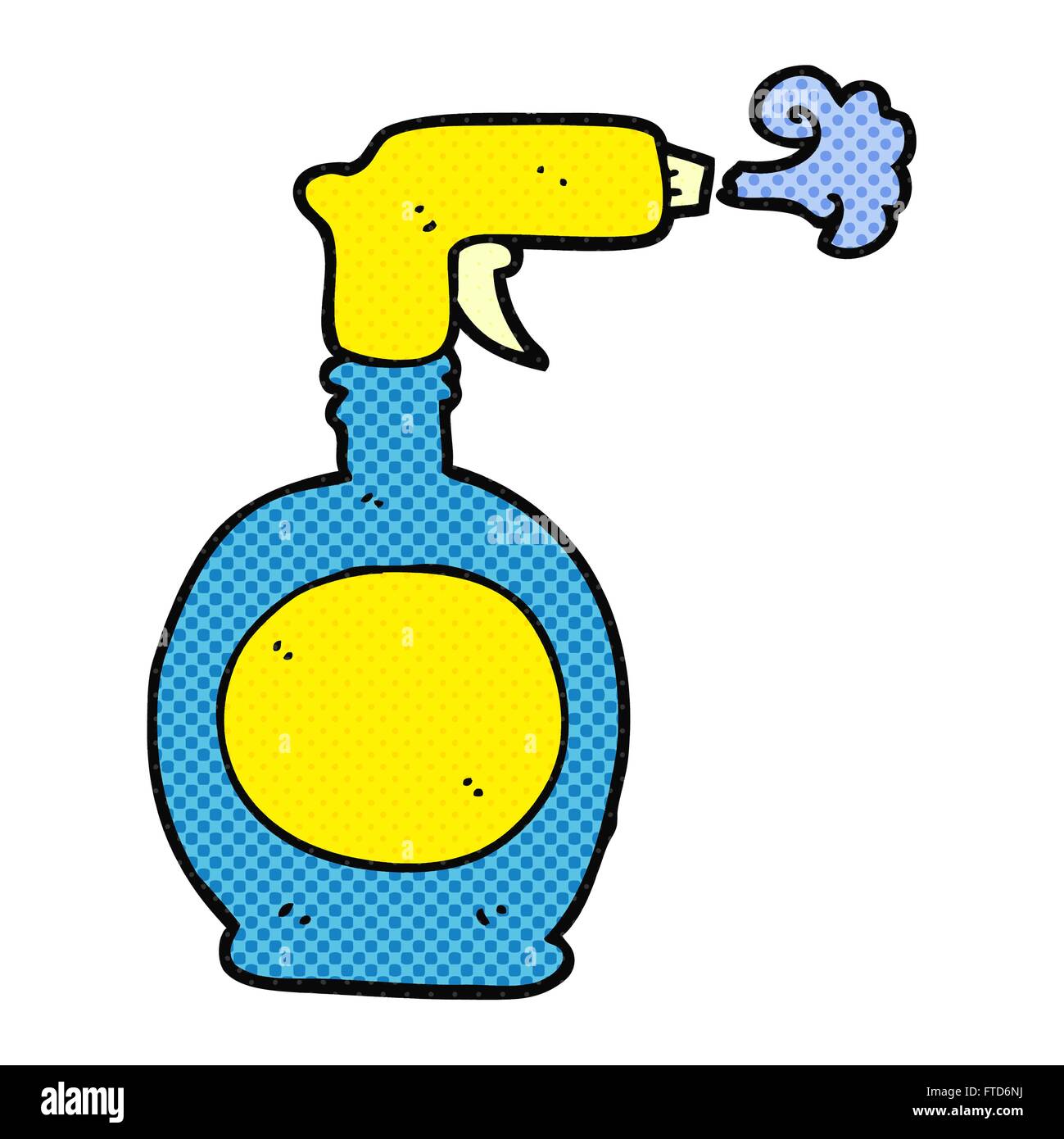 freehand drawn cartoon spray bottle Stock Vector Image & Art - Alamy