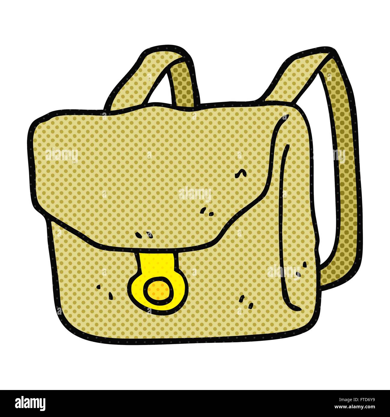 freehand drawn cartoon backpack Stock Vector Image & Art Alamy