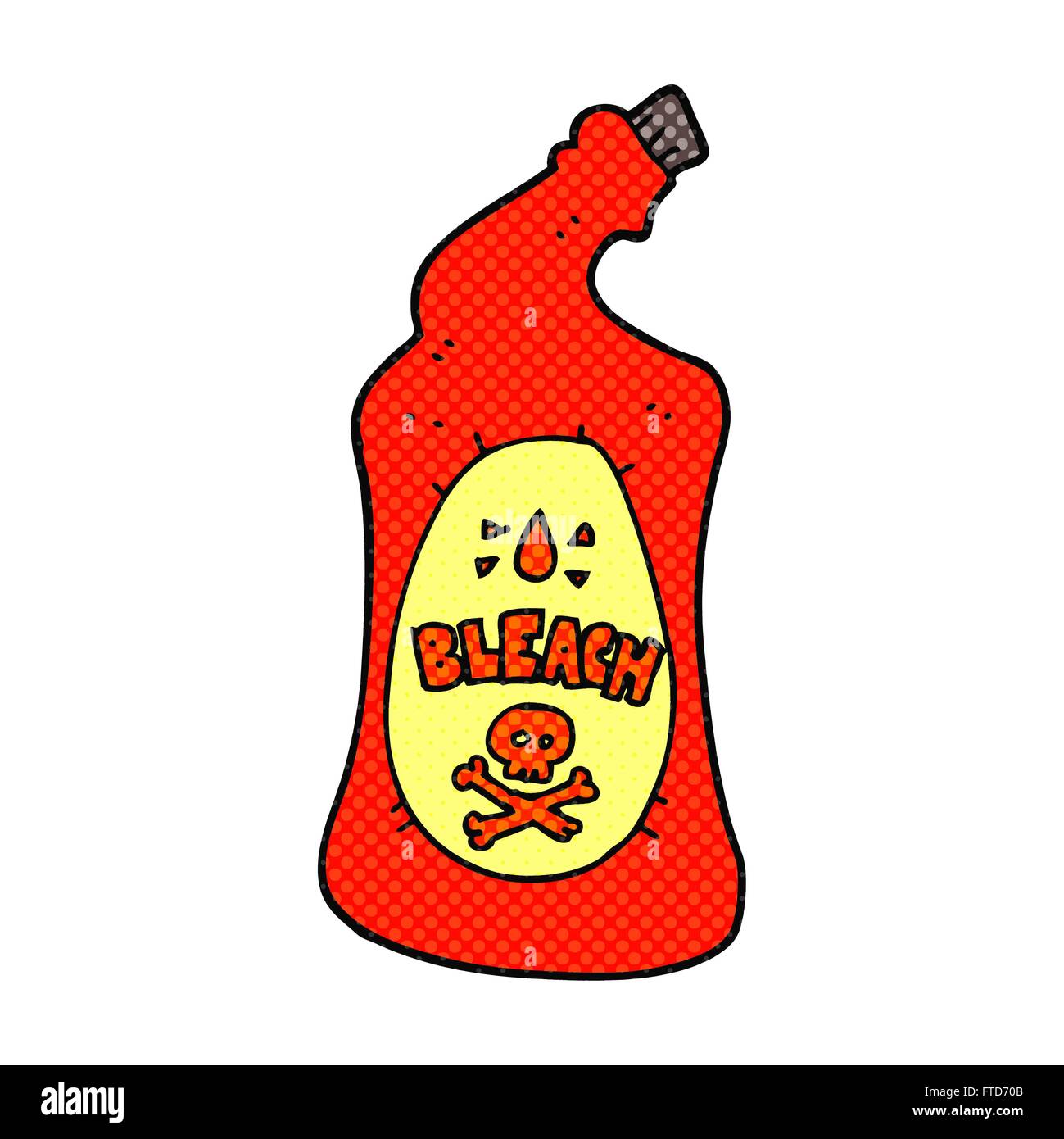 freehand drawn cartoon bleach bottle Stock Vector Image & Art Alamy