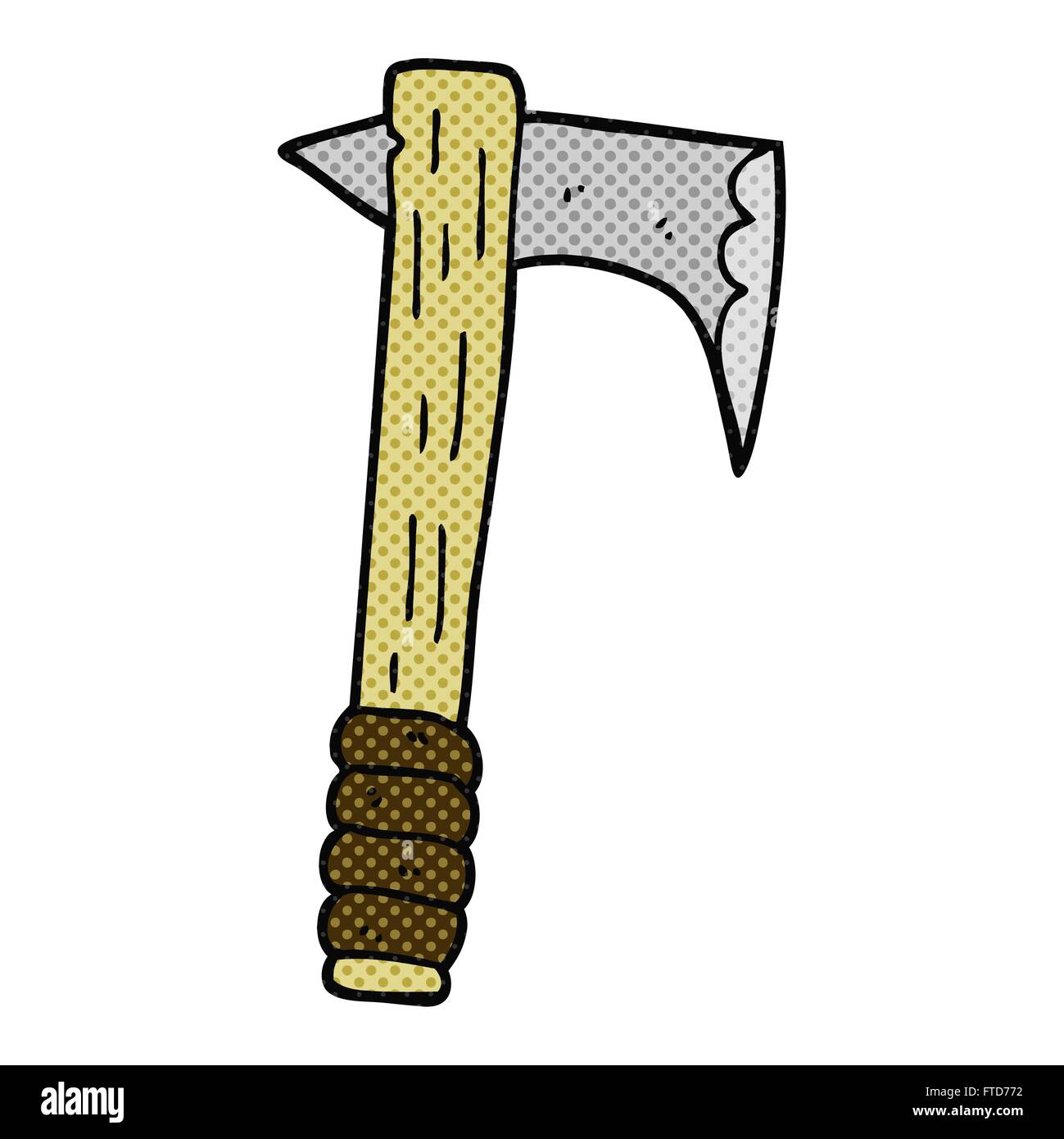 freehand drawn cartoon axe Stock Vector Image & Art Alamy