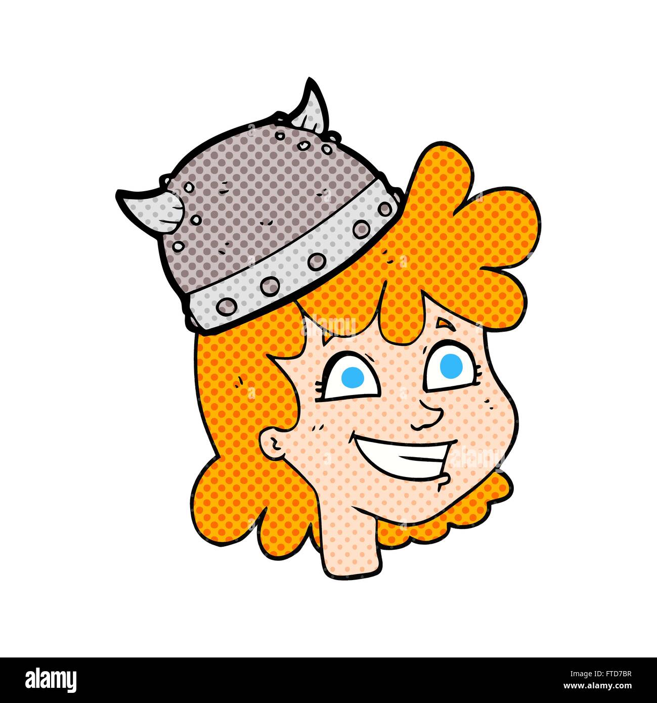Cartoon Viking Norse Women's Skirt