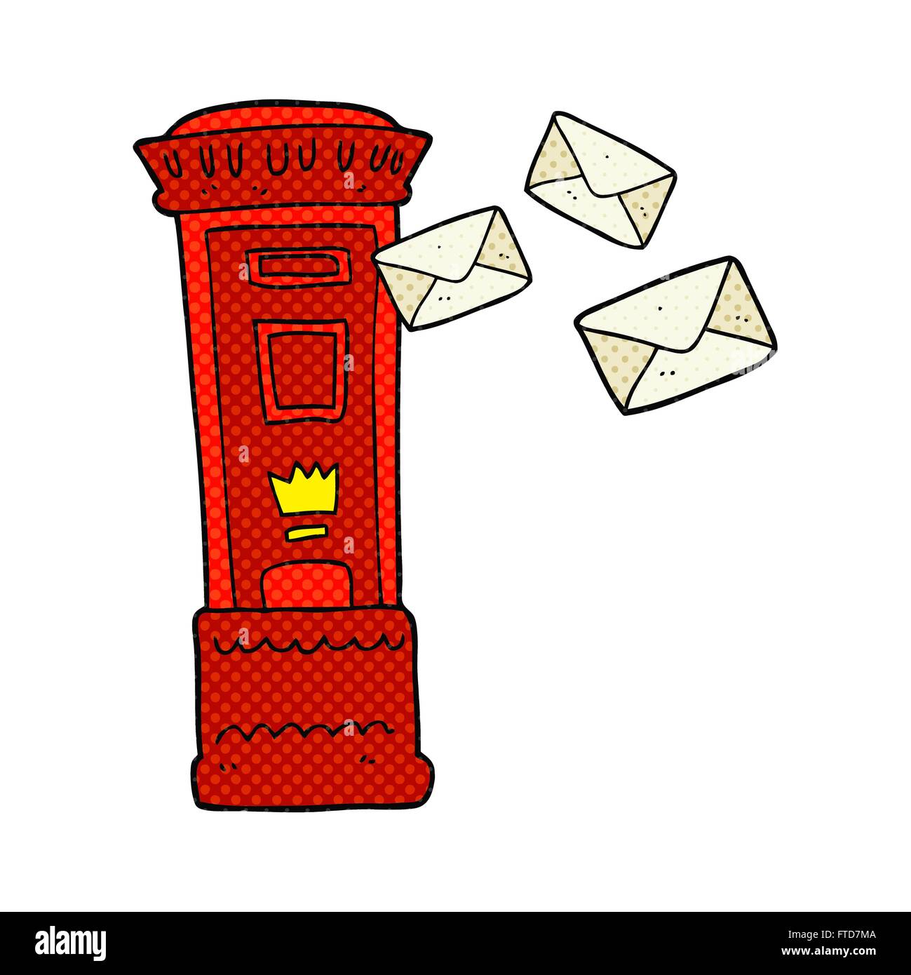 freehand drawn cartoon british post box Stock Vector Image & Art - Alamy freehand drawn cartoon british post box Stock Vector Image & Art - Alamy