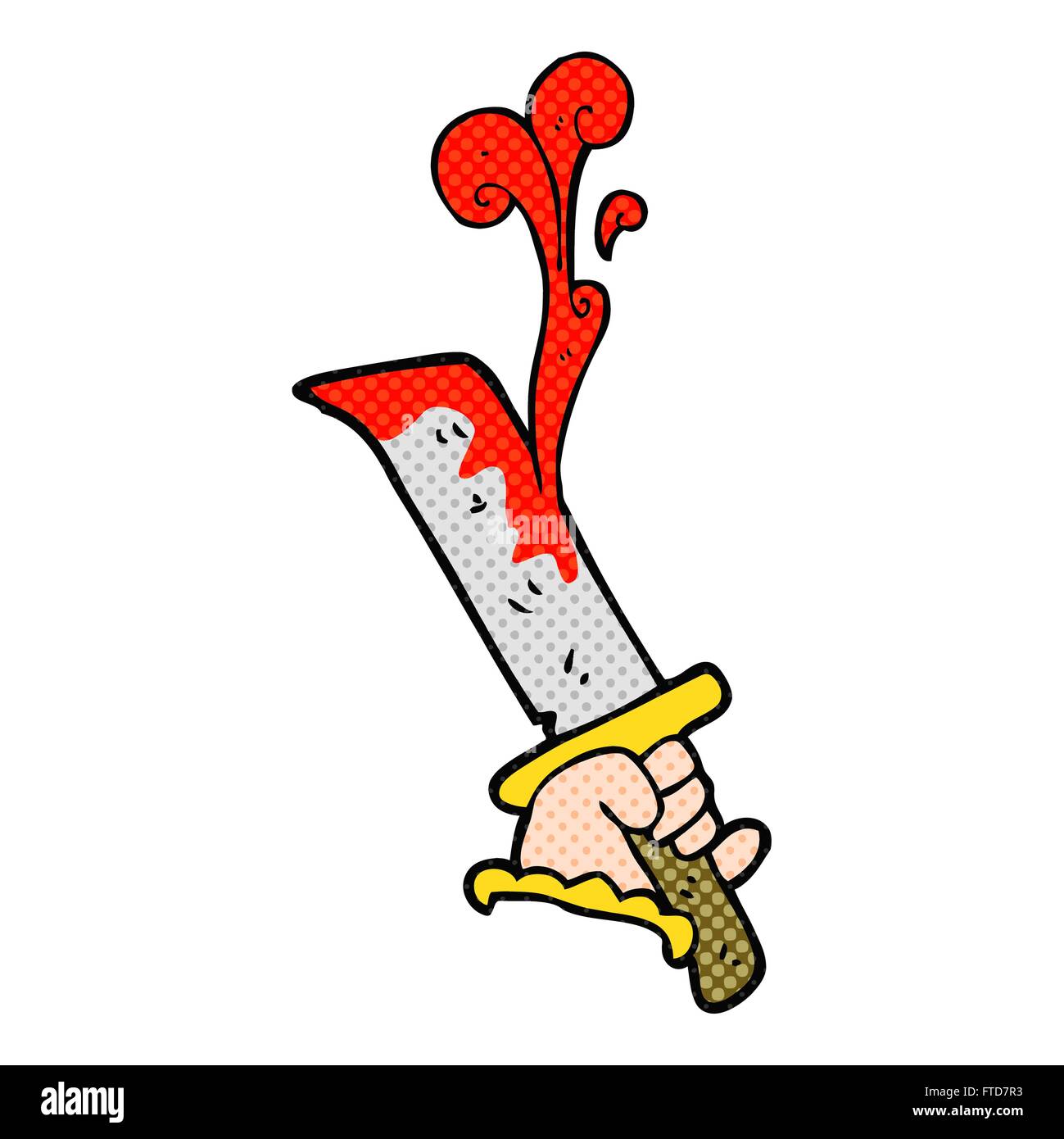 Bloody dagger drawing hi-res stock photography and images - Alamy