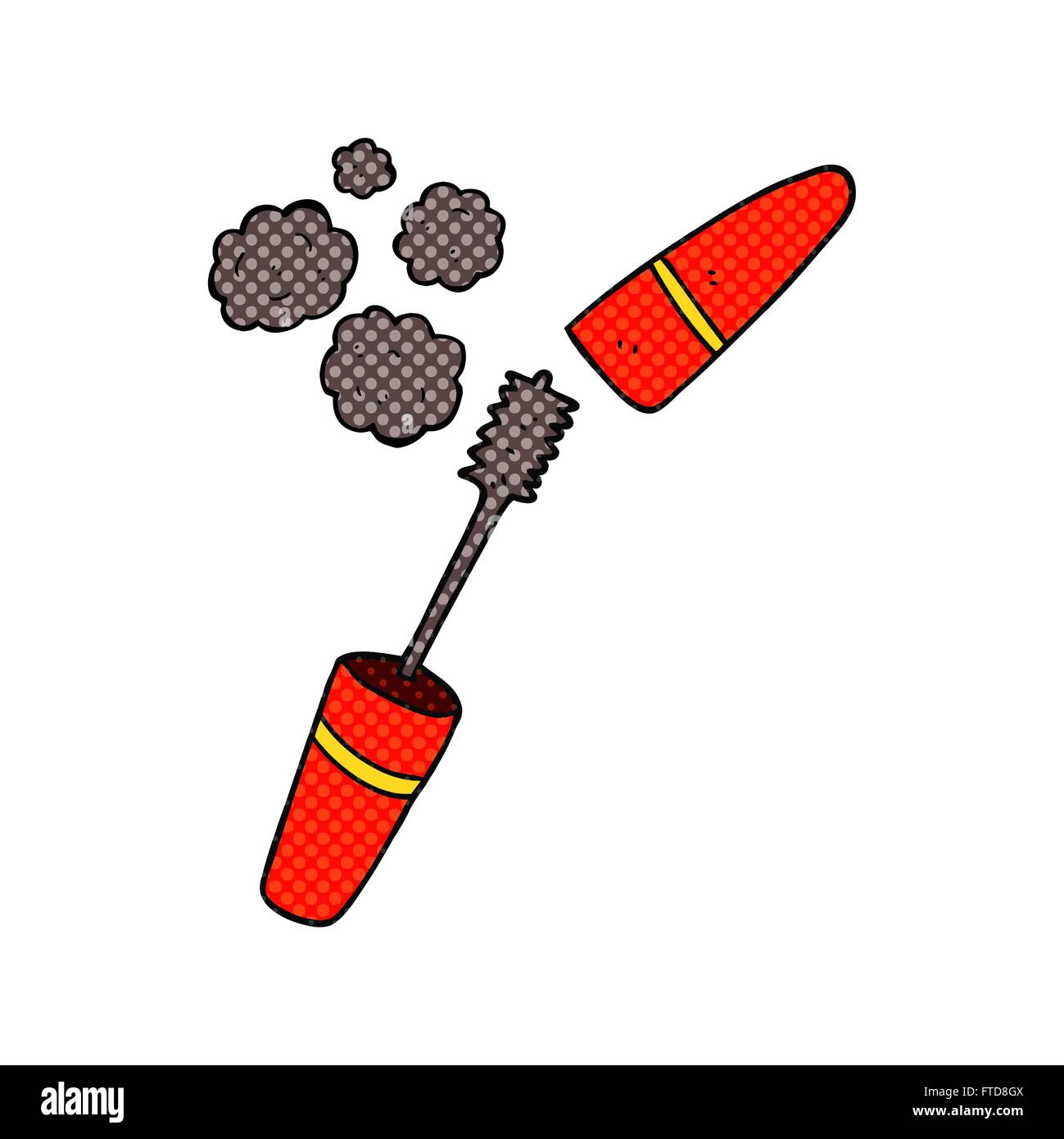 freehand drawn cartoon mascara Stock Vector Image & Art Alamy