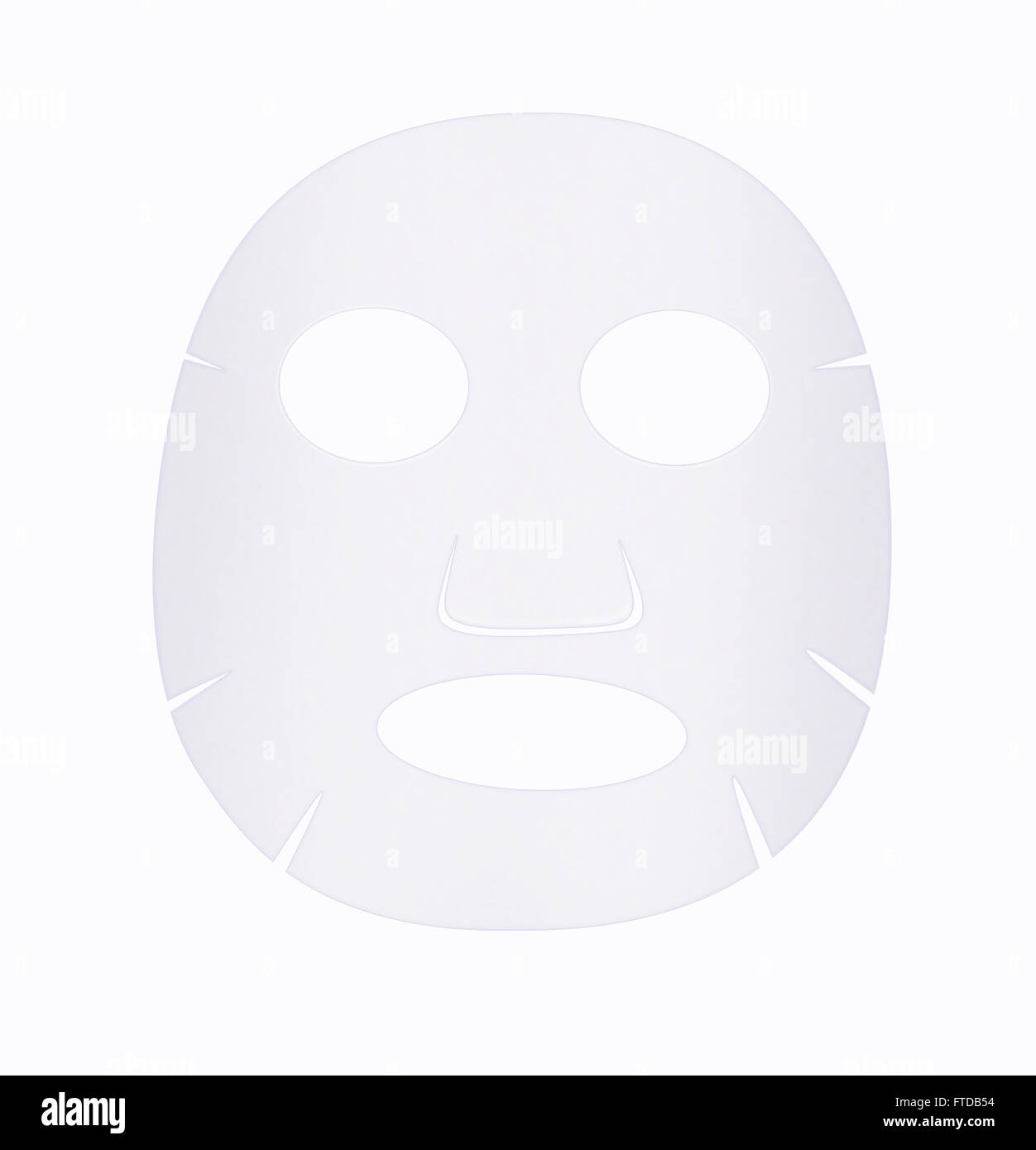 Facial sheet mask Stock Photo