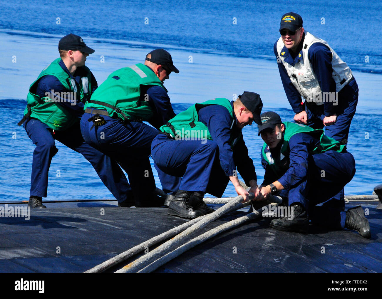 Los Angeles Class Attack Submarine Uss Helena Ssn 725 High Resolution ...