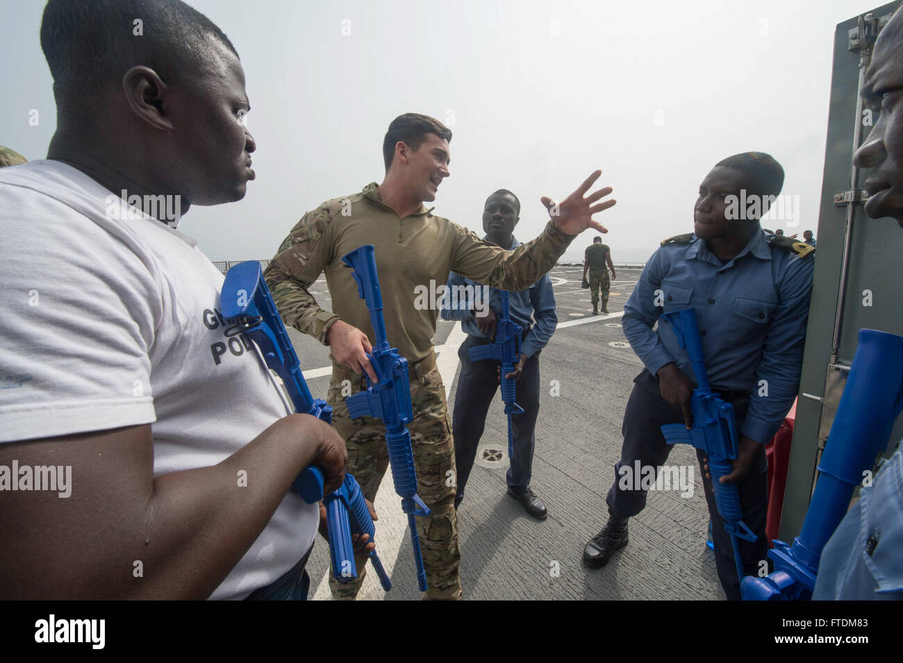 U.S. Coast Guard personnel conduct tactical law enforcement training ...