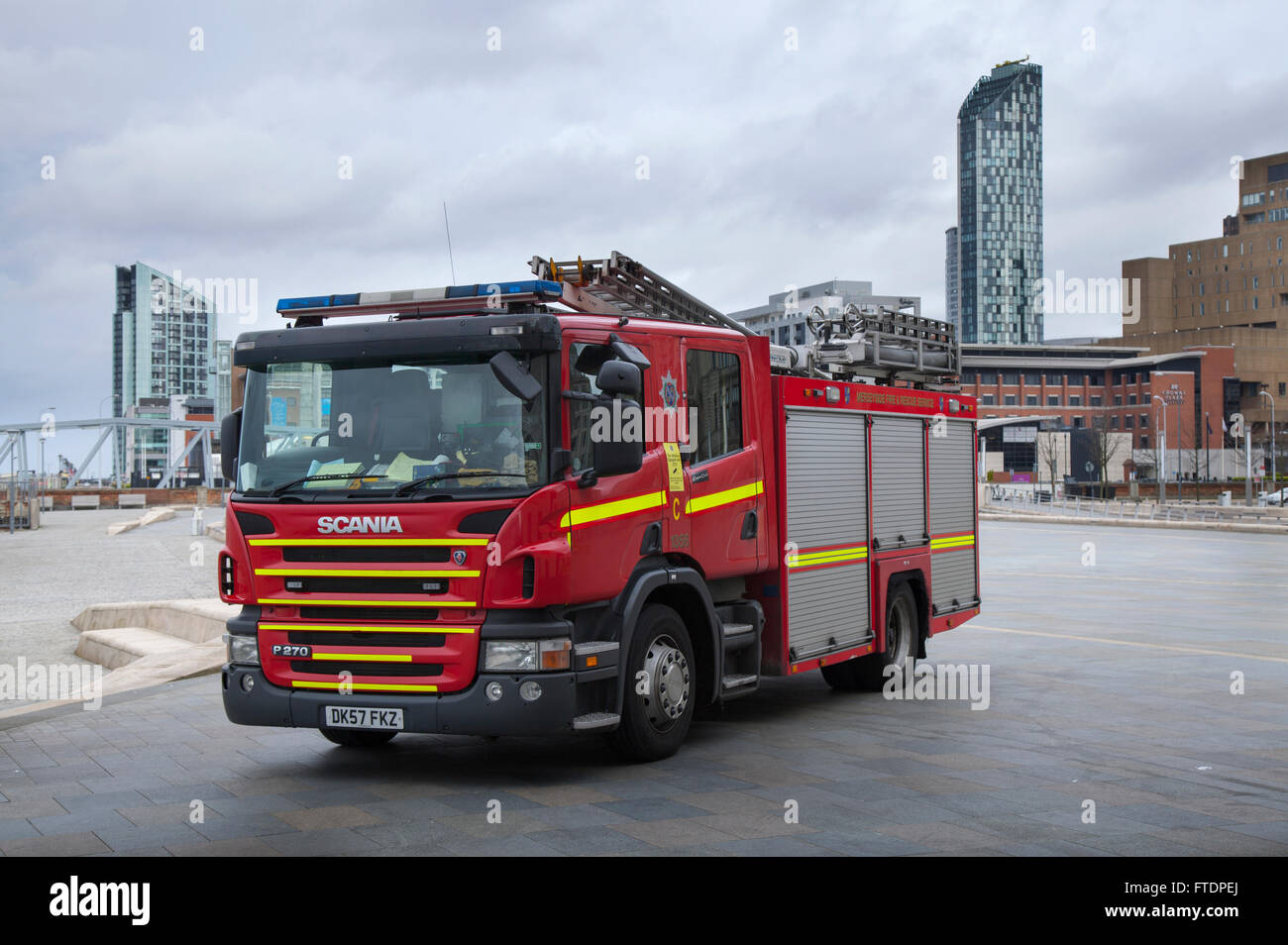 Scania Fire Engine Merseyside Fire & Rescue Scania Fire Engine Merseyside Fire & Rescue