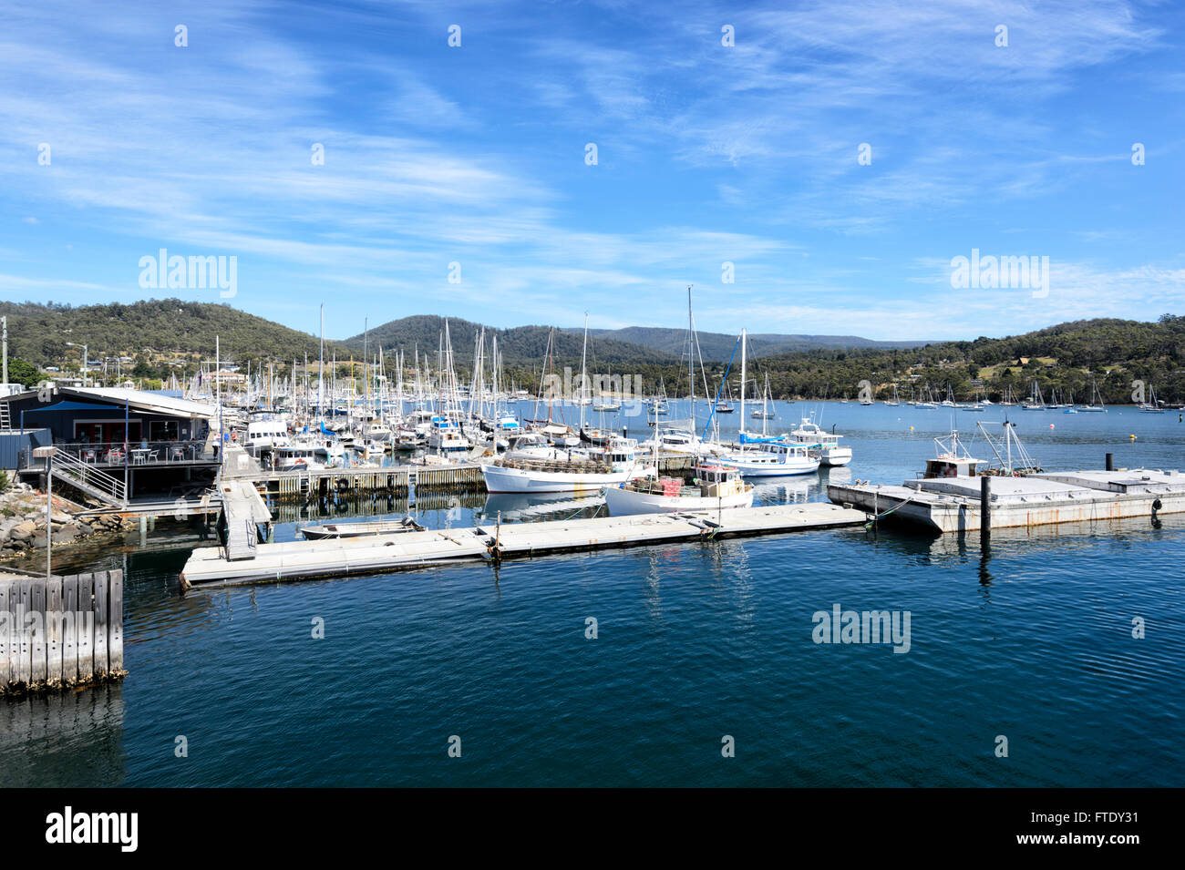 Kettering Harbour, Tasmania, Australia Stock Photo