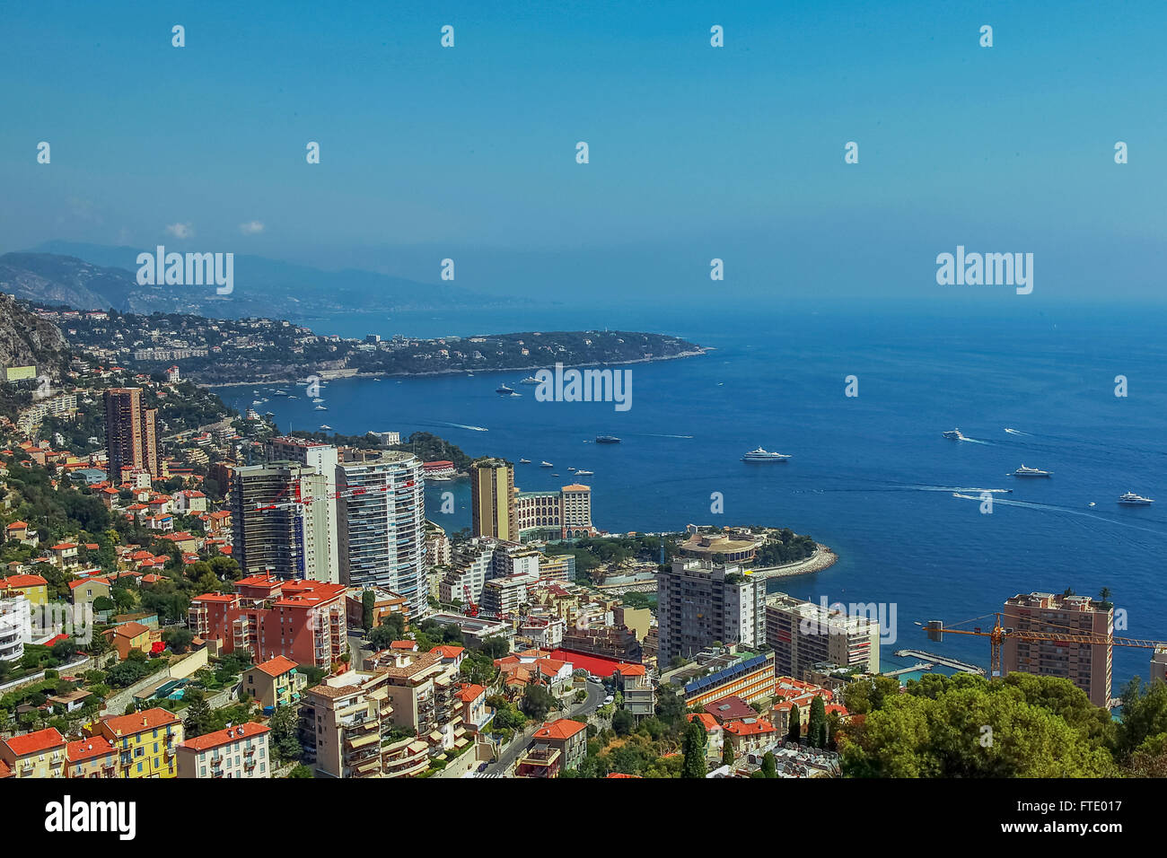 Principality of Monaco, Cote d'Azur, Europe Stock Photo