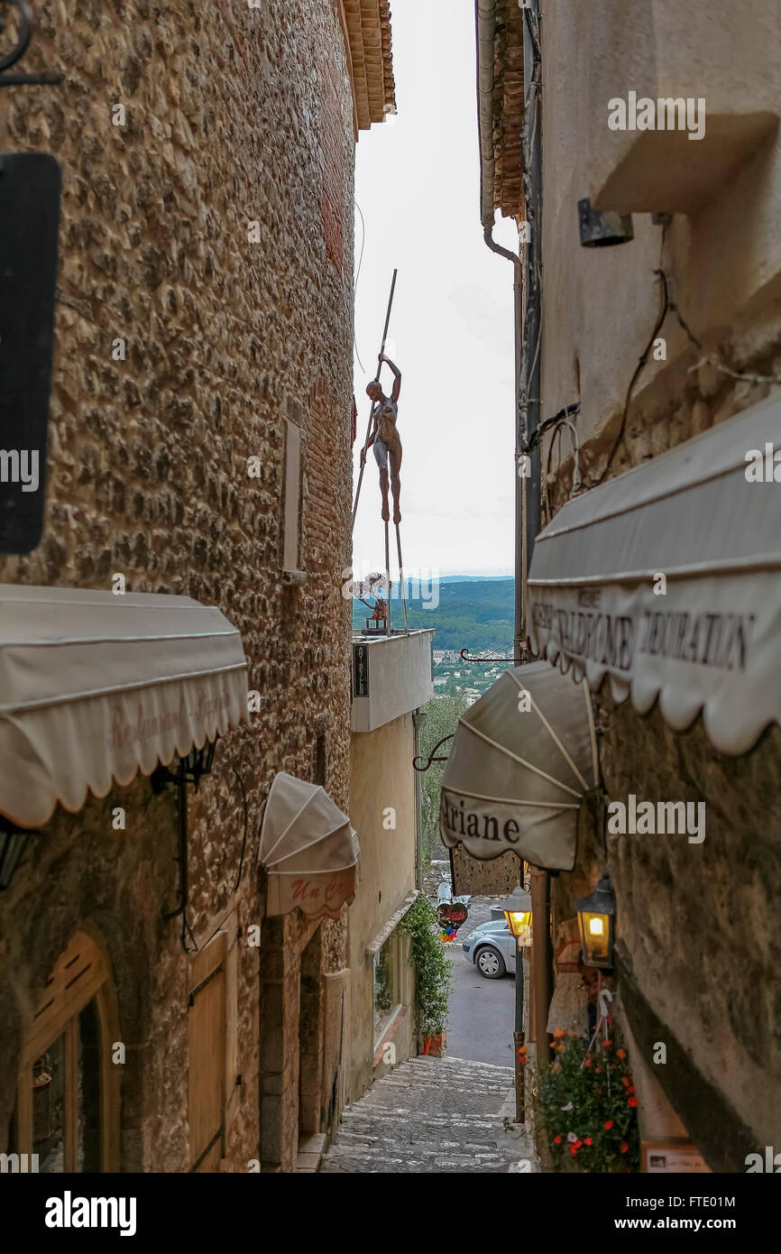 Saint-Paul de Vence, Provence-Alpes-Cote d'Azur, Southern France, France, Europe Stock Photo