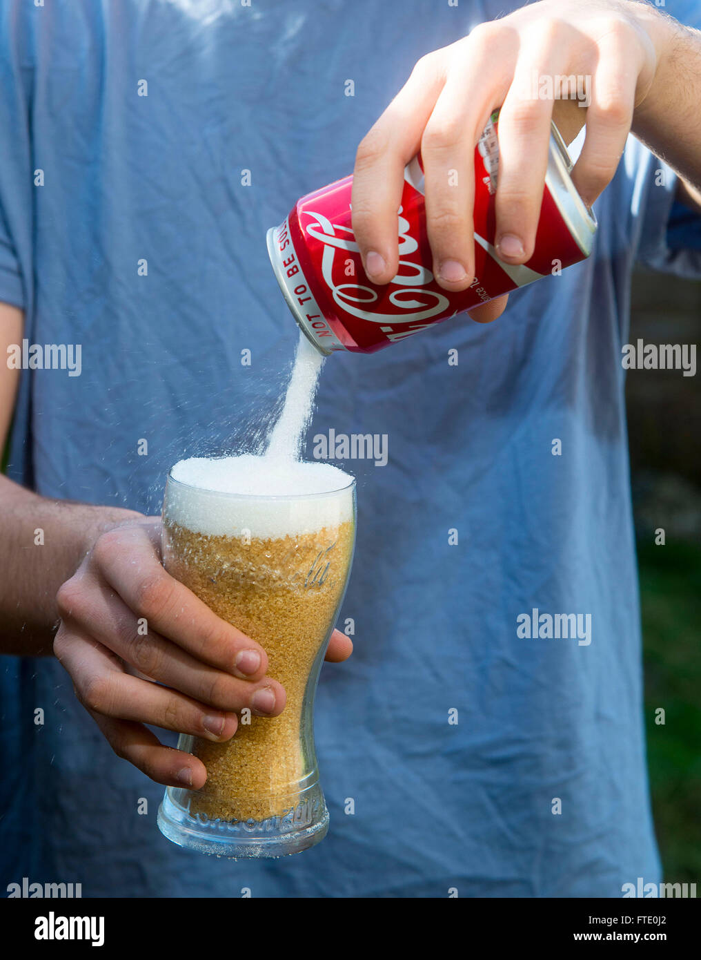 The Uk government is to tax soft drink manufacturers who put large