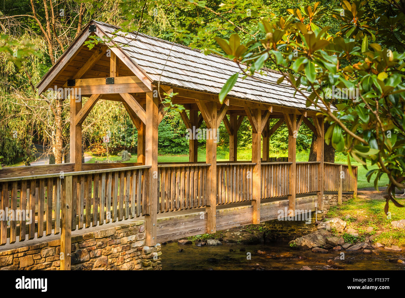 Covered Footbridge Covered Footbridge