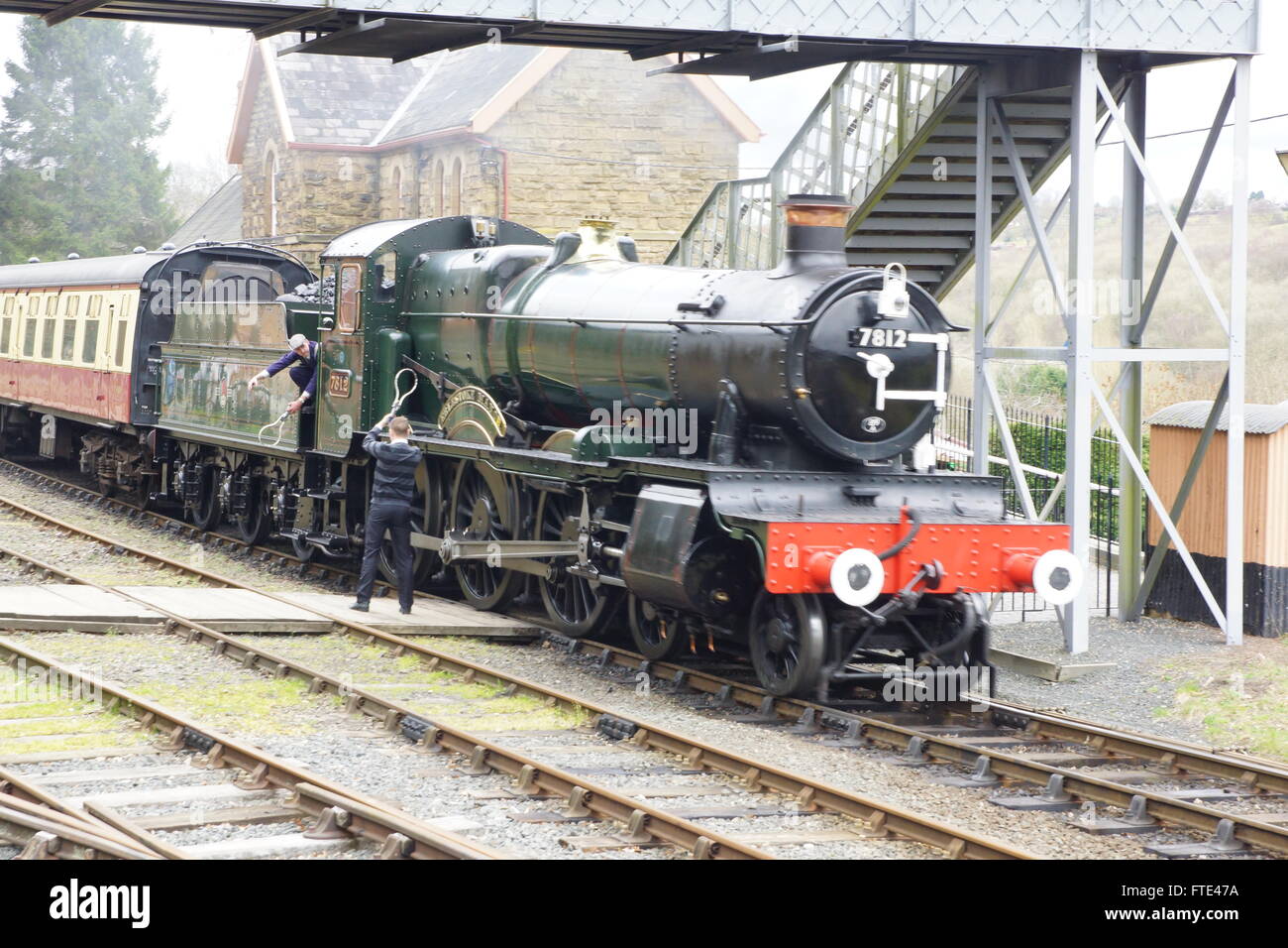 Gwr 7812 earlstoke manor hi-res stock photography and images - Alamy