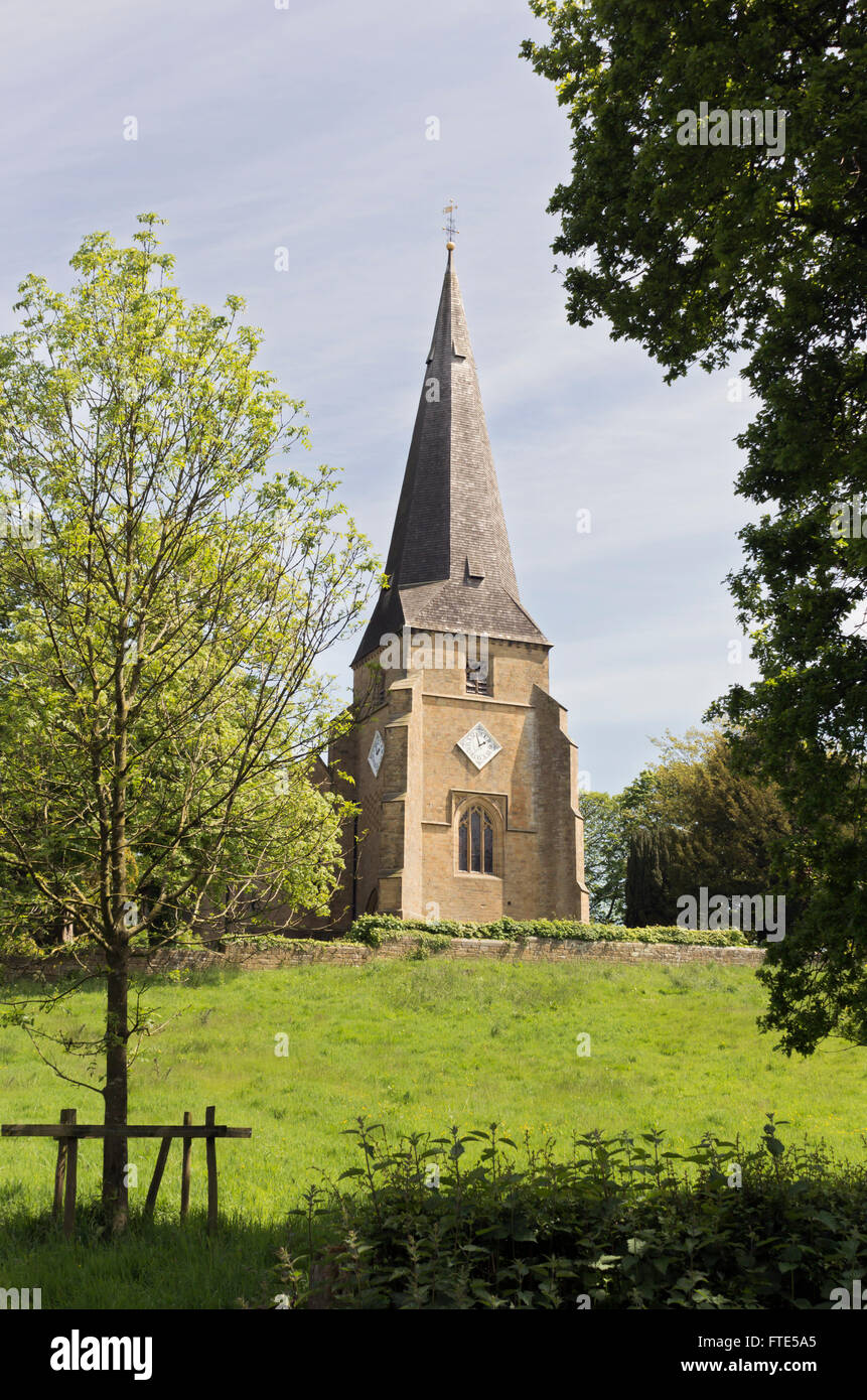 Scorton, Wyre, Lancashire, England.  St. Peter's church. Stock Photo