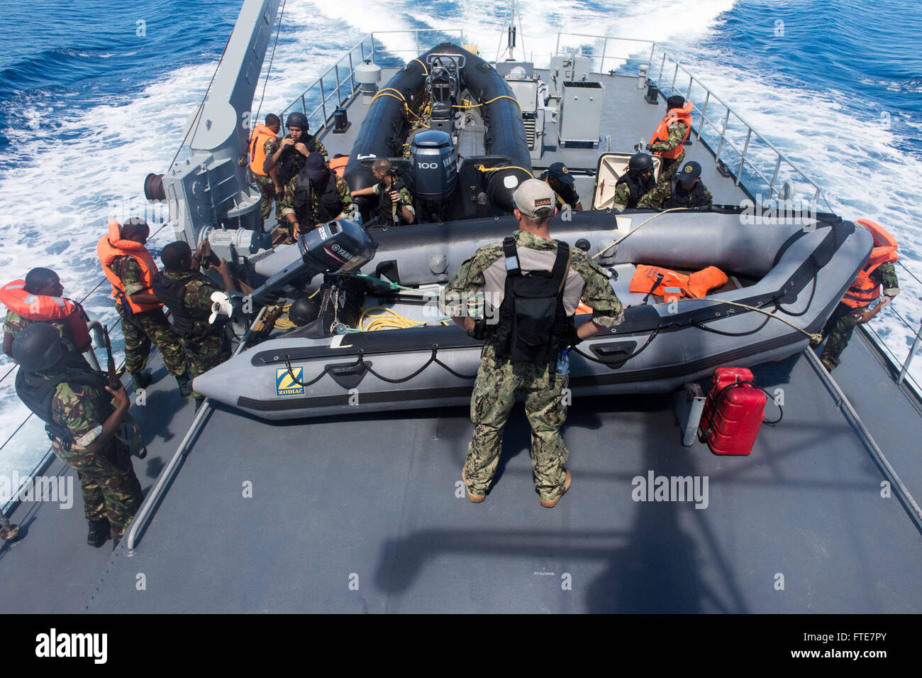 Us coast guard boarding team hires stock photography and images Alamy