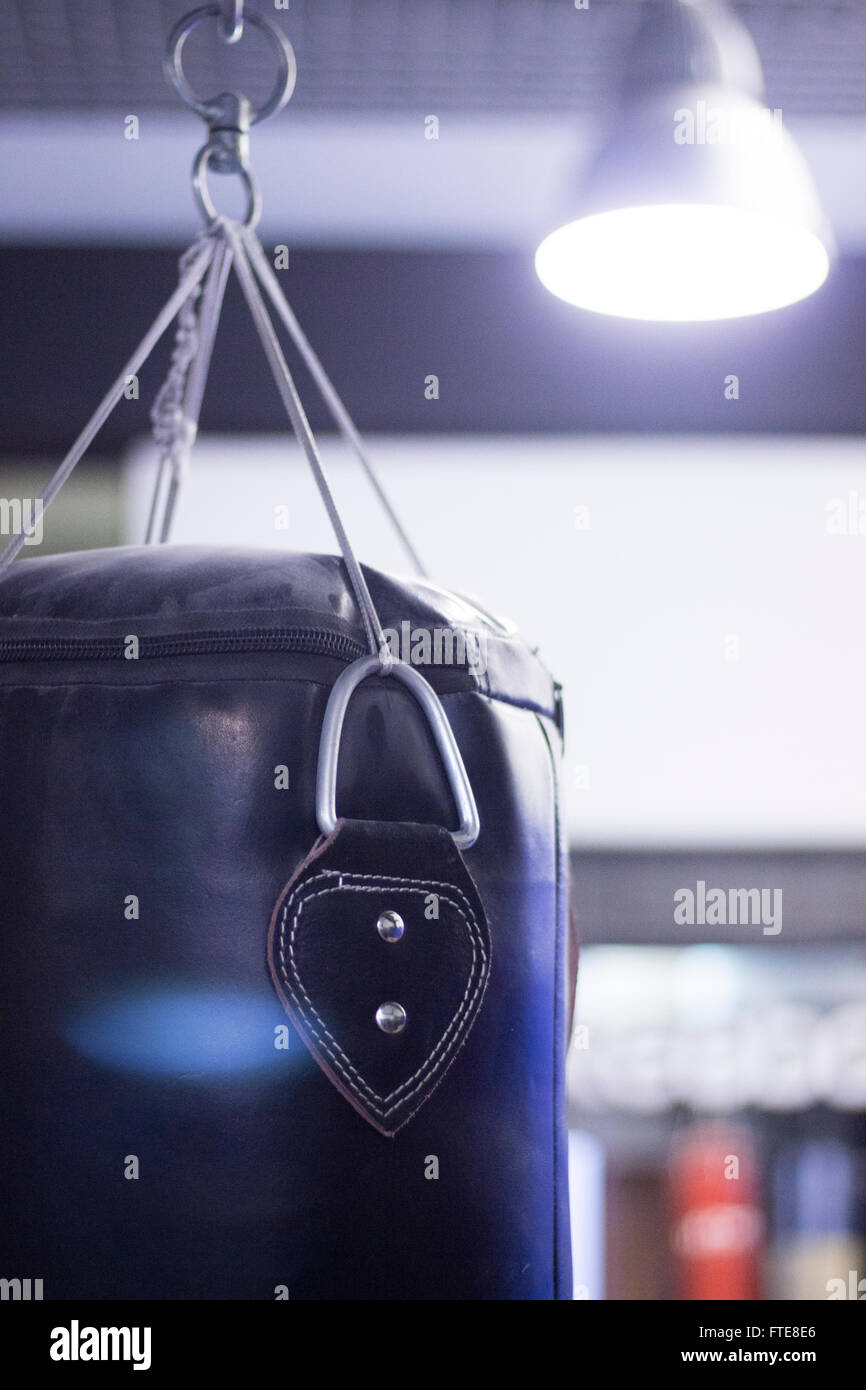Punch and kick punchbag in boxing, kickboxing, martial arts, MMA and ...