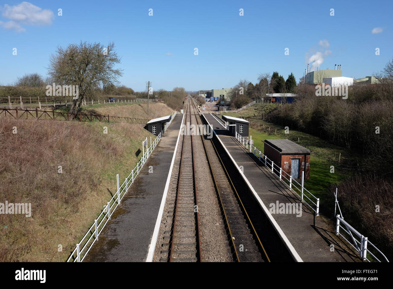 Rushcliffe halt train station hires stock photography and images Alamy