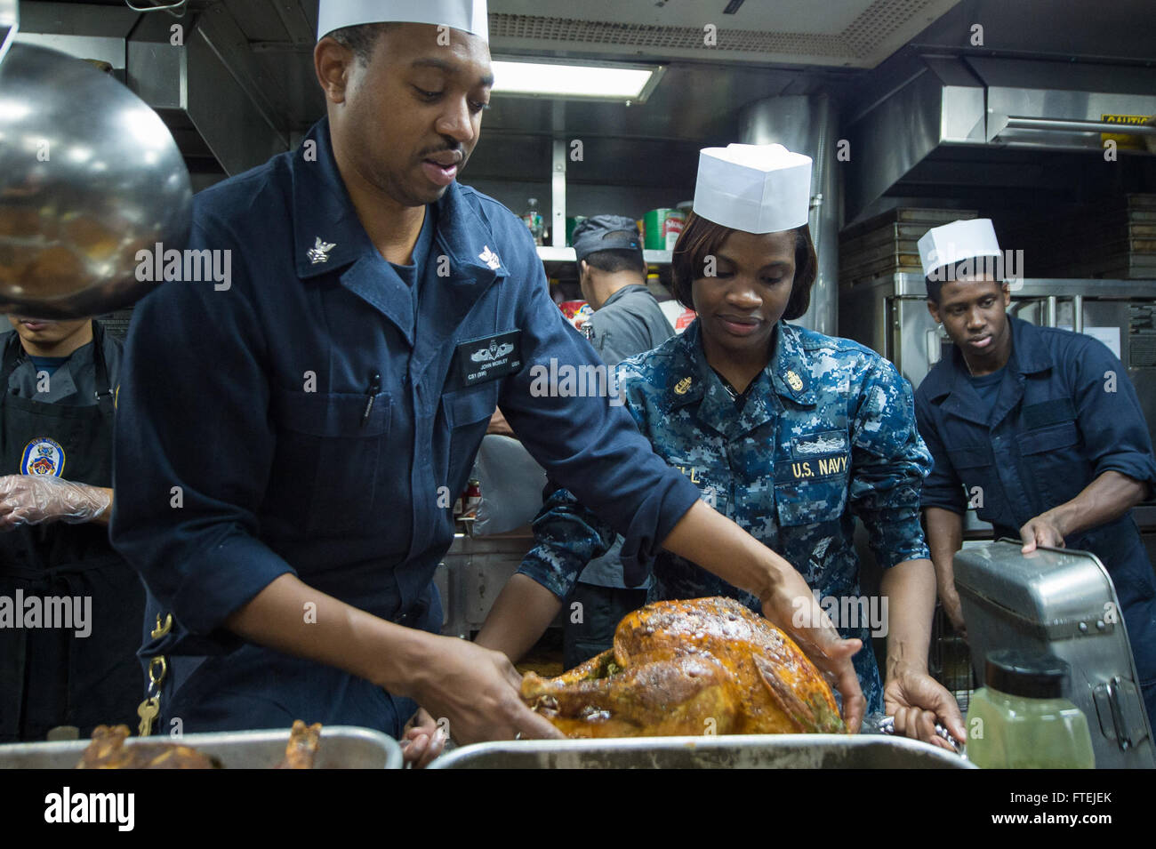 SOUDA BAY, Greece (November 27, 2014) Culinary Specialist 1st Class