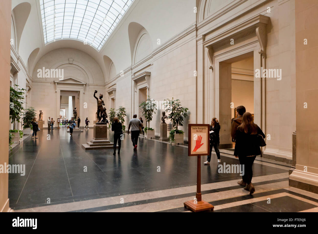 Smithsonian National Gallery of Art interior - Washington, DC USA Stock Photo