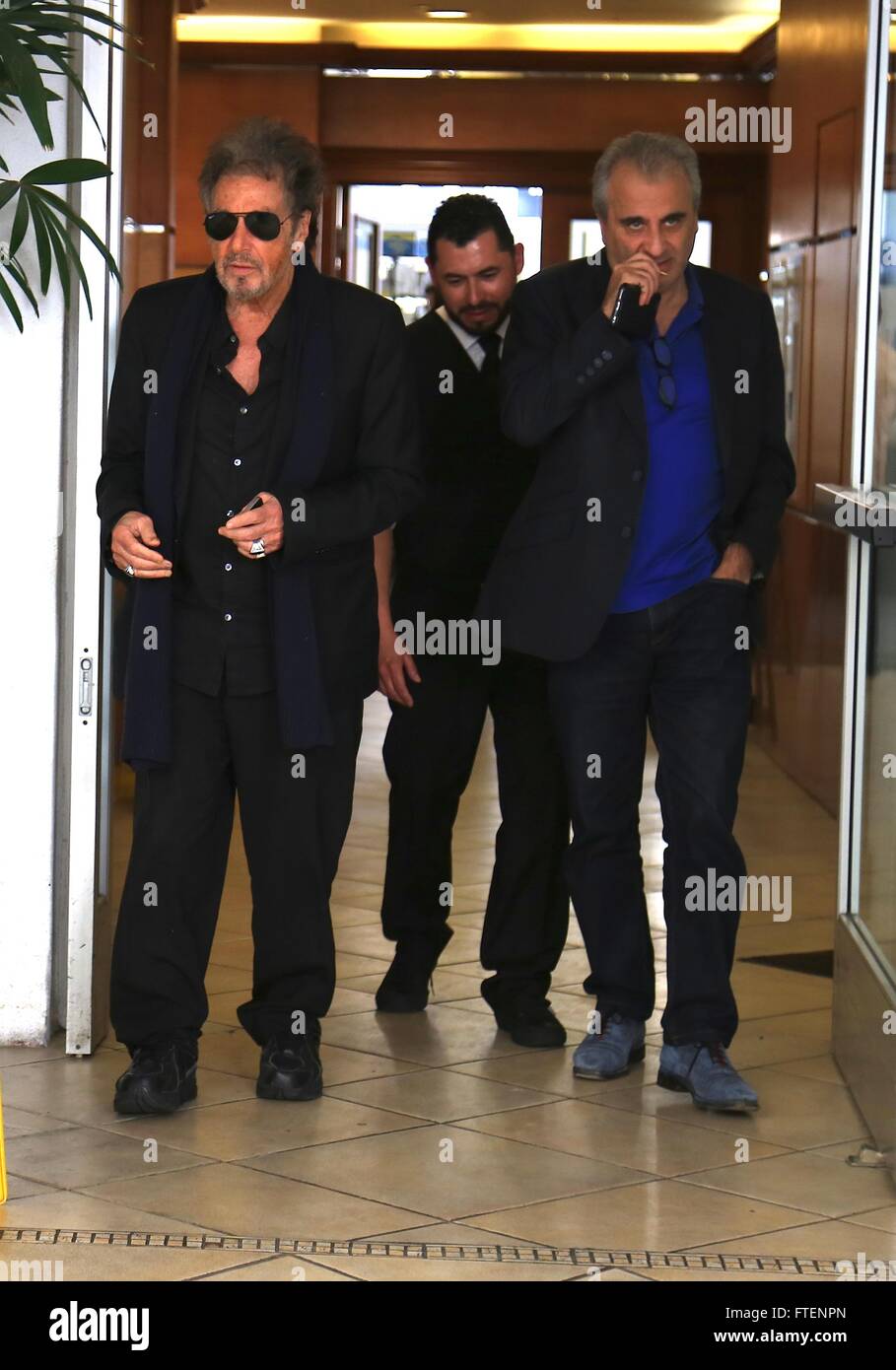 Al Pacino Sighted Leaving Medical Office in Beverly Hills Featuring: Al