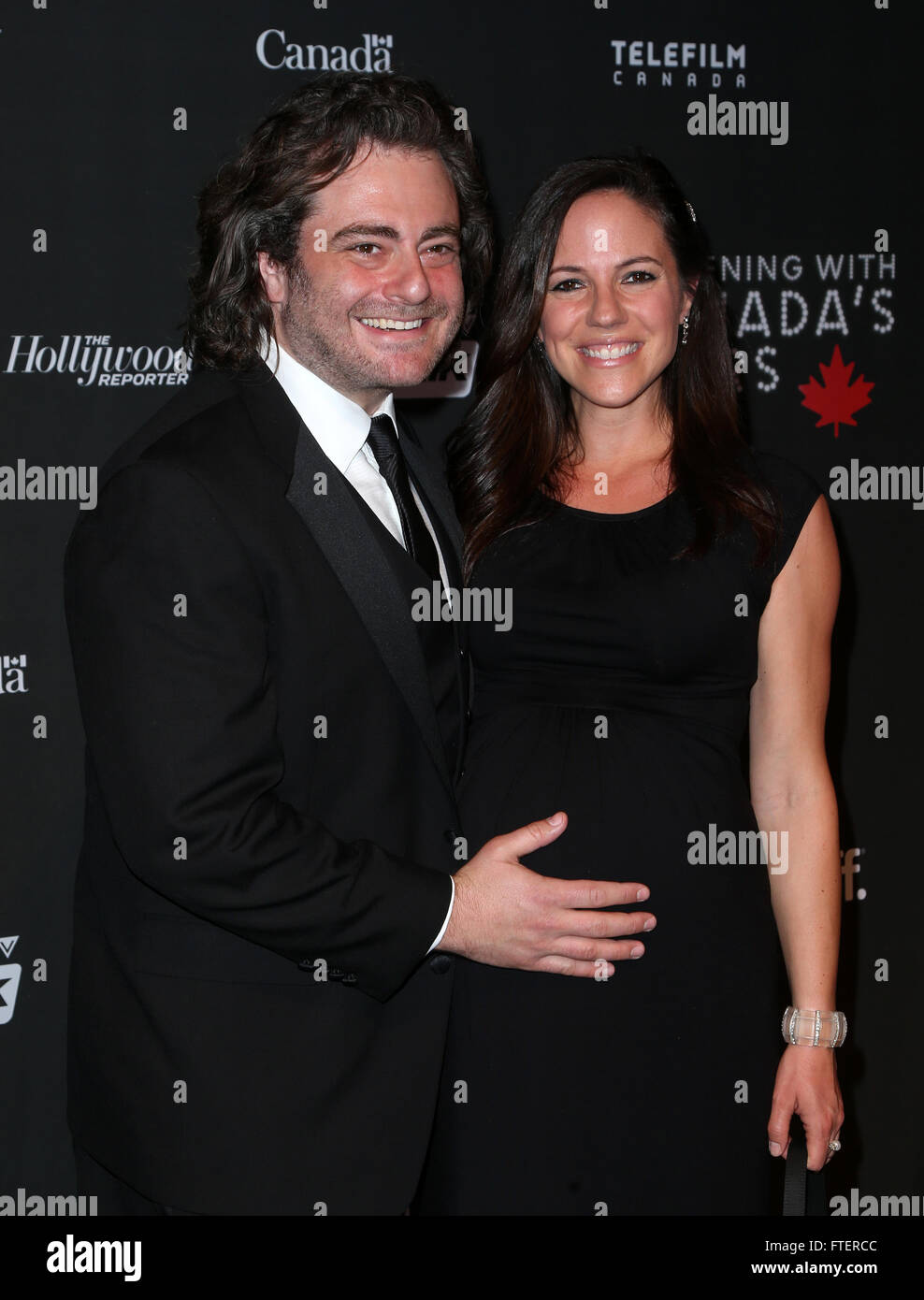 3rd Annual "An Evening With Canada's Stars" Featuring: Seth Cooperman, Anna  Silk Where: Beverly Hills, California, United States When: 26 Feb 2016  Stock Photo - Alamy