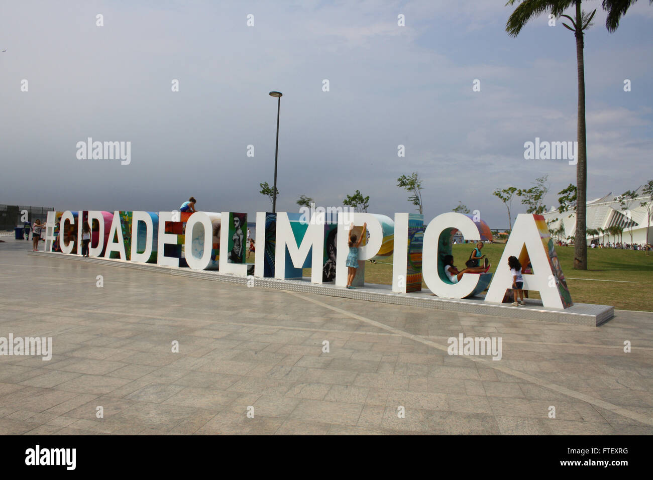 2016 rio olympics sign hi-res stock photography and images - Alamy