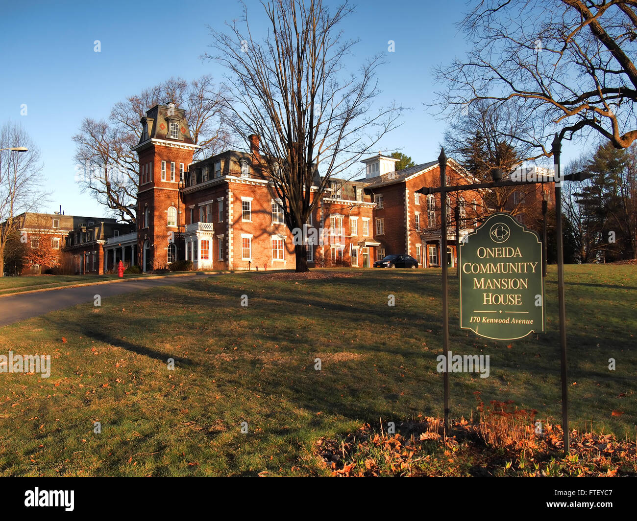 Oneida Community Mansion, Oneida, New York . Beautiful mansion which