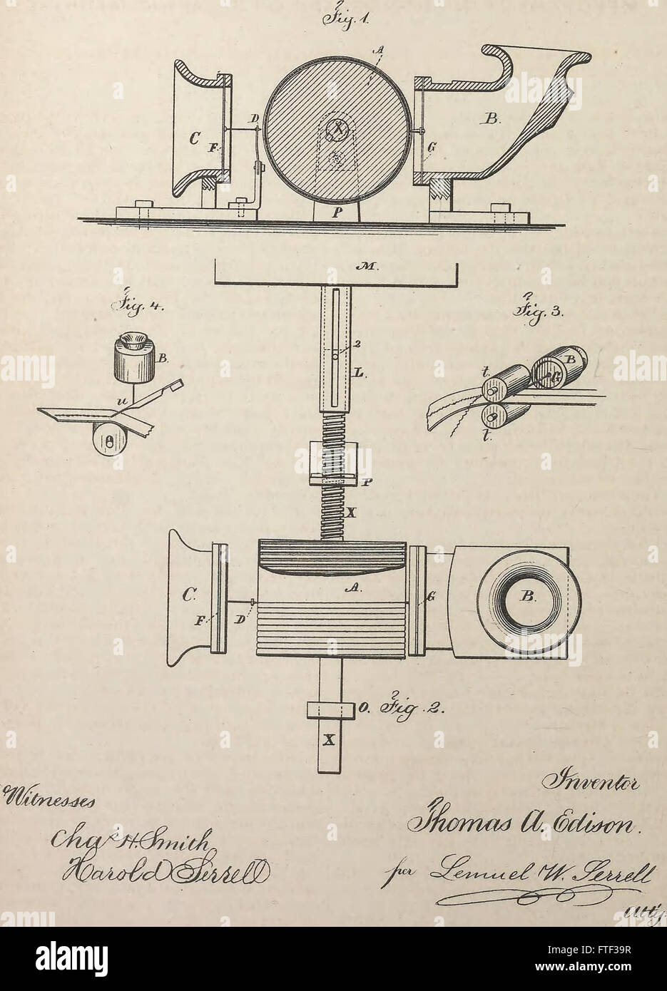 Collection of United States patents granted to Thomas A. Edison, 1869