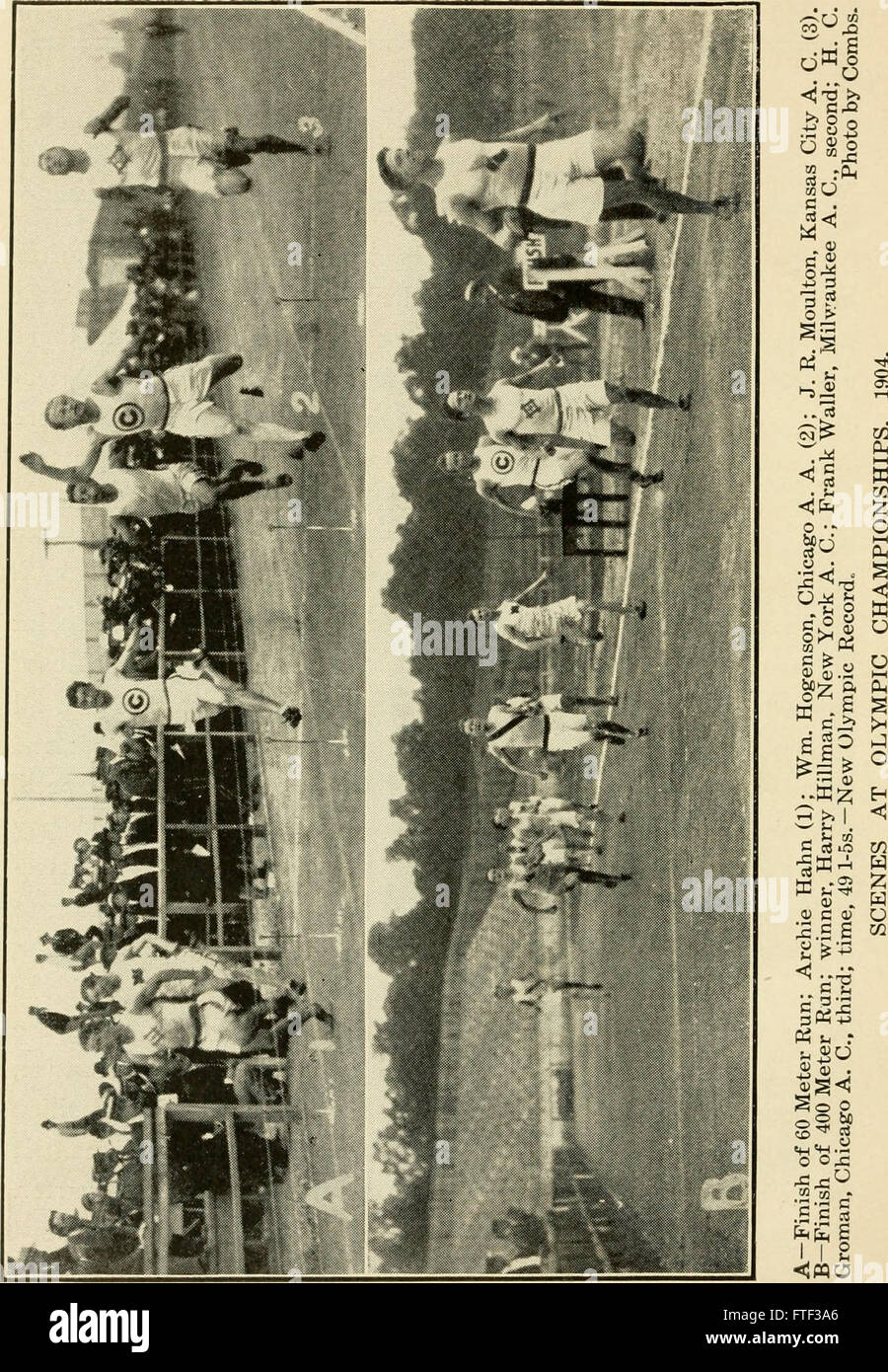 College athletics (1906 Stock Photo Alamy