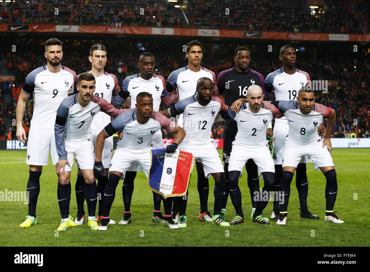 France team group line up fra hi-res stock photography and images - Alamy