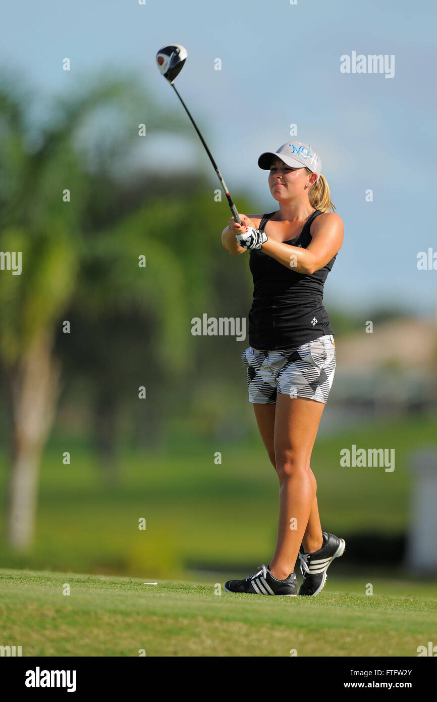 Daytona Beach, Florida, USA. 29th Sep, 2012. Sara Brown in action during  the final round of the Daytona Beach Invitational at LPGA International on  Sep 29, 2012 in Daytona Beach, Florida.ZUMA Press/Scott