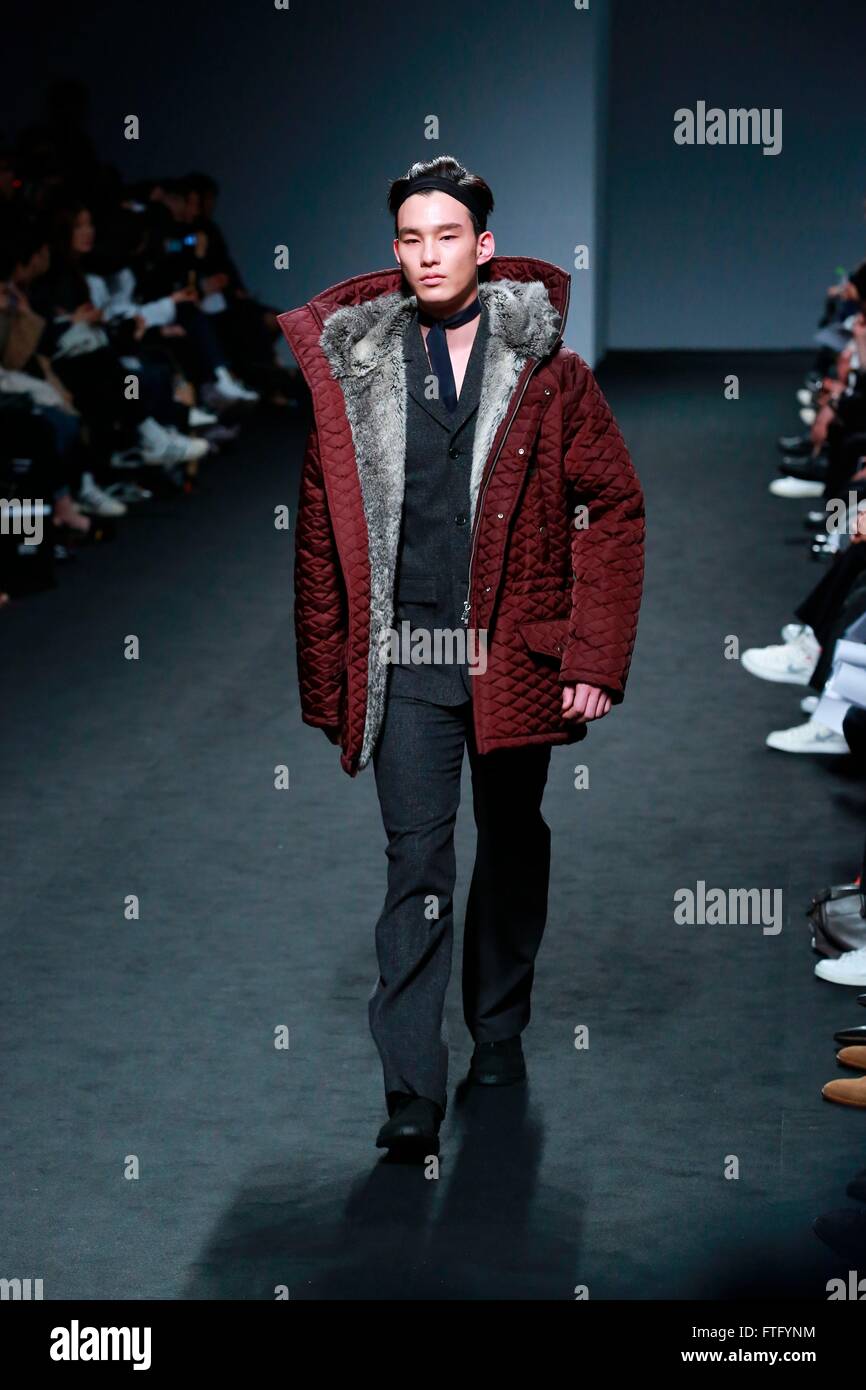 The Second Day Of Seoul Fashion Week 87mm Fashion Show In Seoul South Korea On 25th March 16 China And South Korea Out Stock Photo Alamy