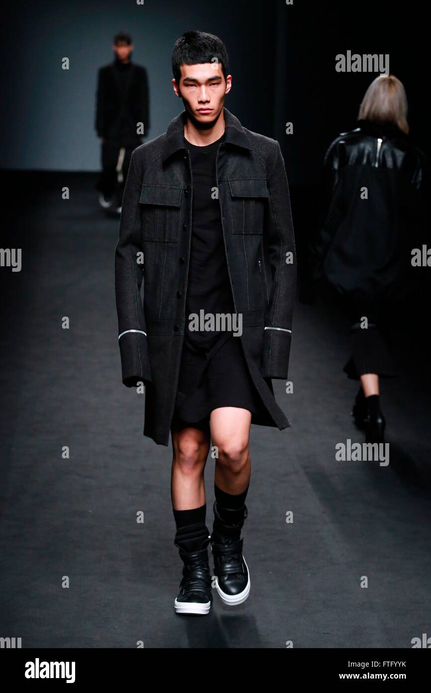 The Second Day Of Seoul Fashion Week Byungmun Seo Fashion Show In Seoul South Korea On 25th March 16 China And South Korea Out Stock Photo Alamy