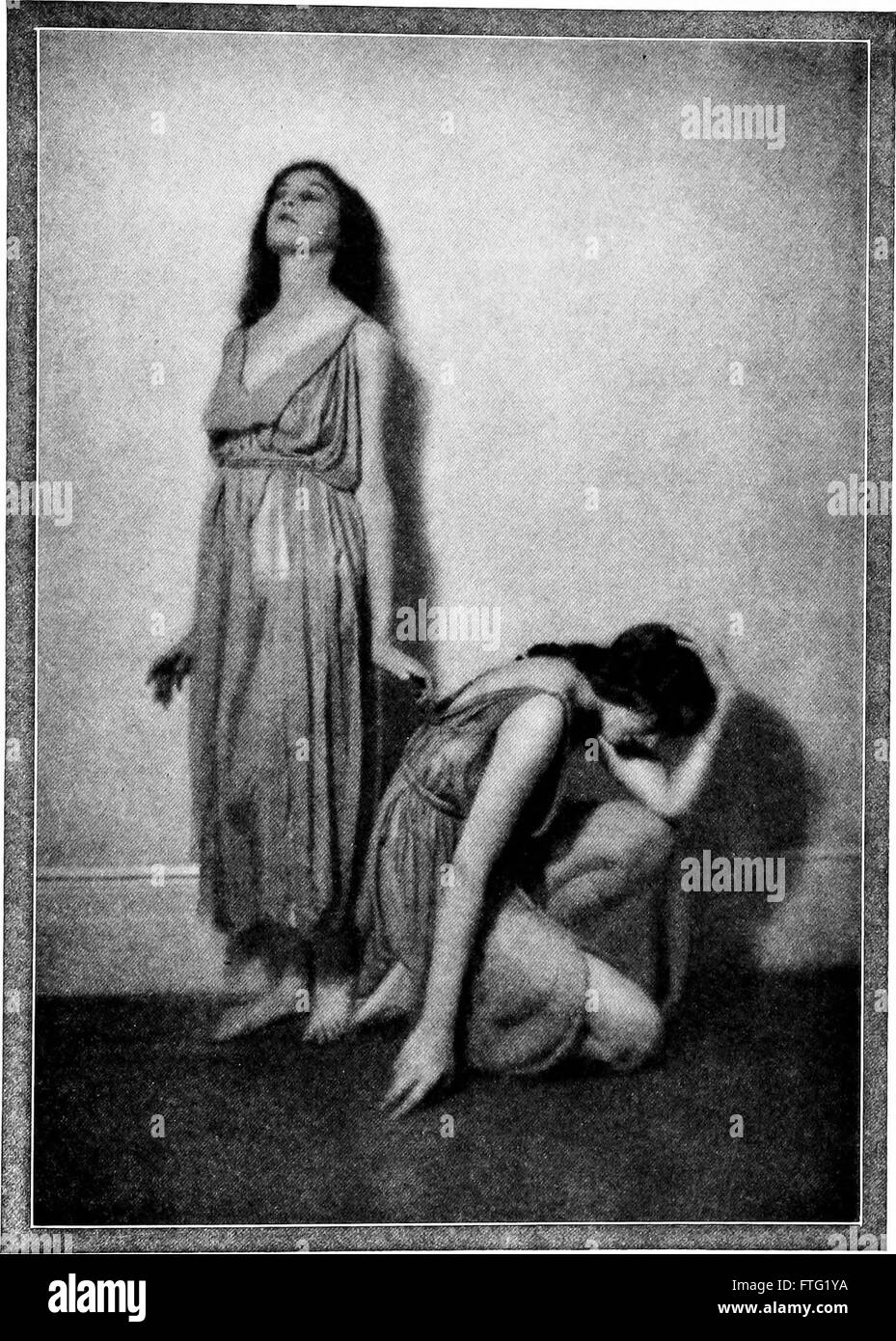 Dancing with Helen Moller; her own statement of her philosophy and practice and teaching formed upon the classic Greek model, and adapted to meet the aesthetic and hygienic needs of to-day, with Stock Photo