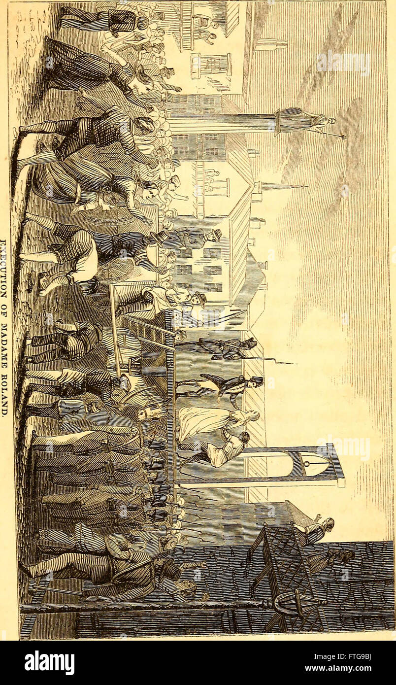 The 1850 book 'History of Madame Roland' chronicles the life of the ...