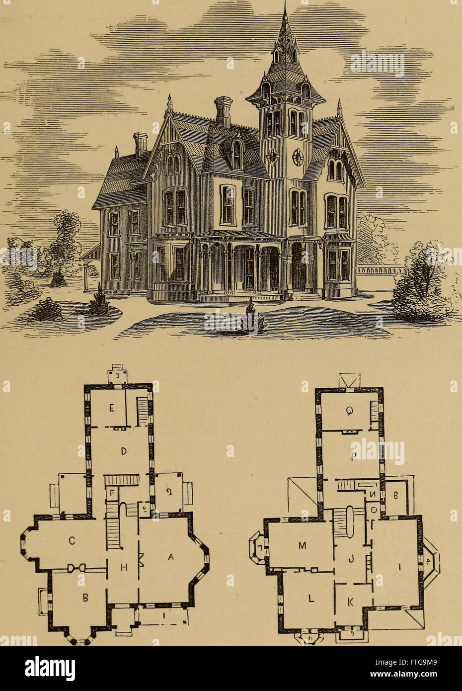 Featuring house design plans hi-res stock photography and images - Alamy