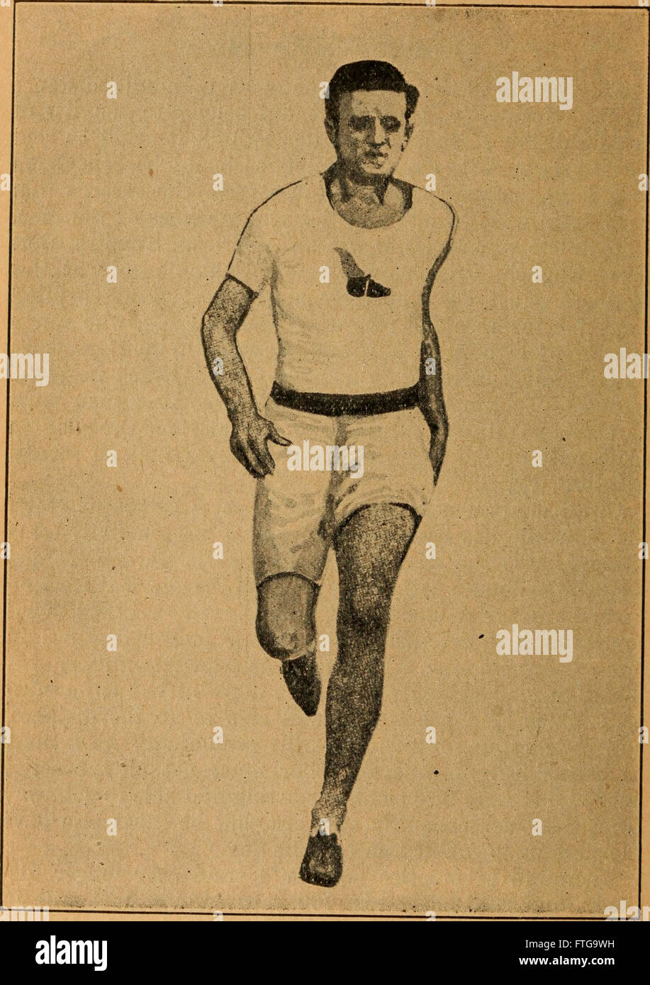 How to an athlete (1916 Stock Photo Alamy