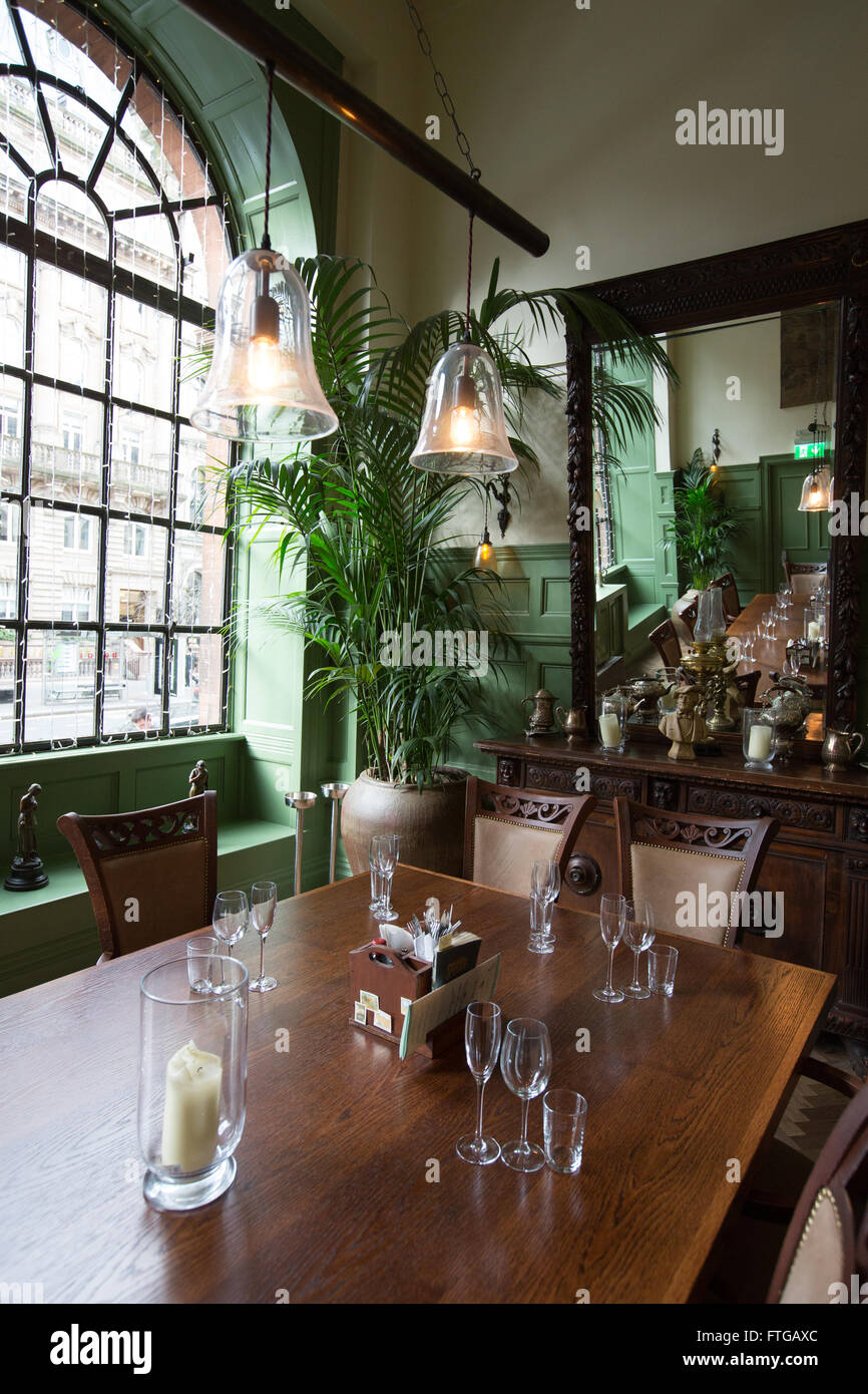 Private Dining Room In The Trading House Bar Restaurant Pub