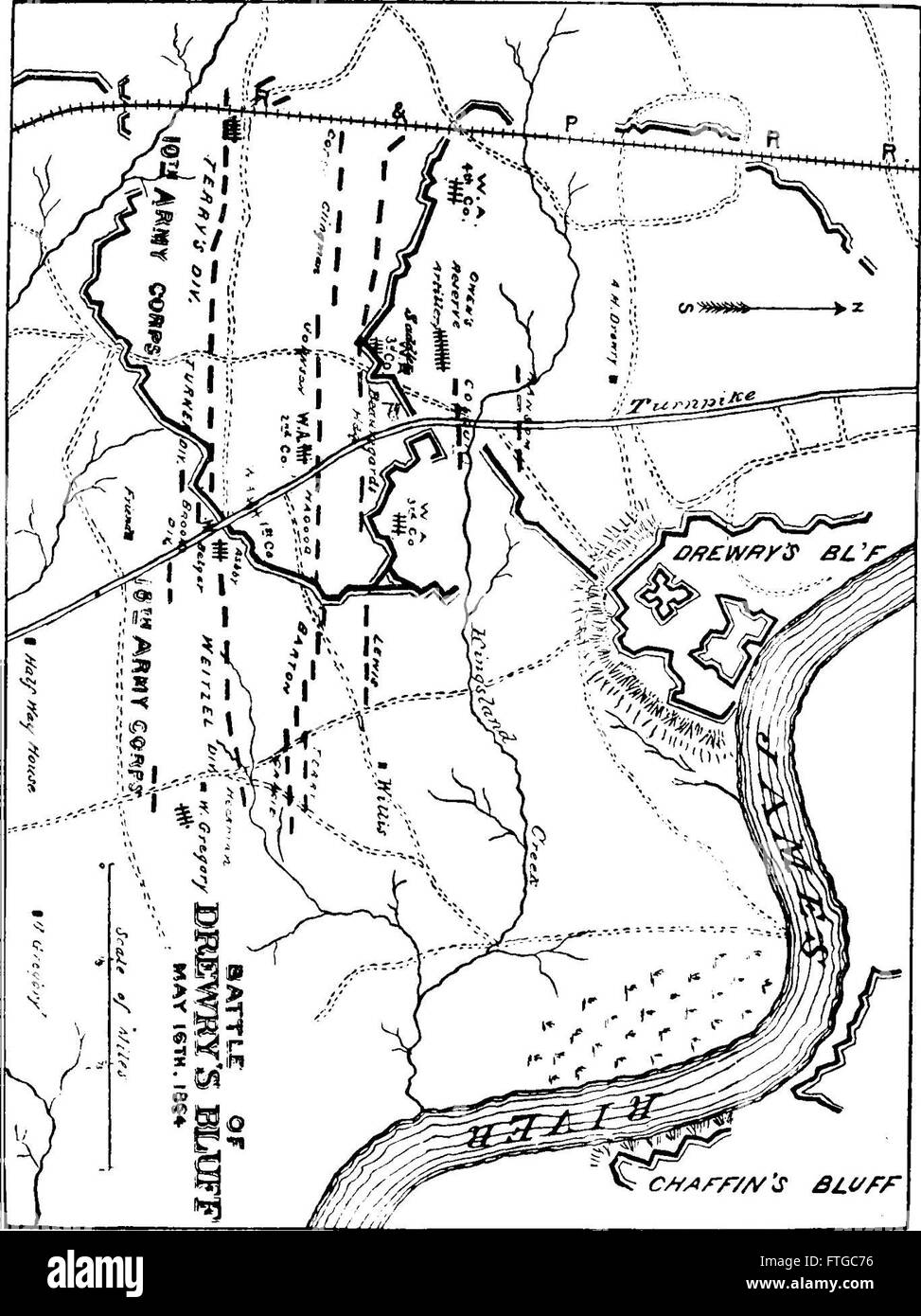 In camp and battle with the Washington artillery of New Orleans (electronic resource)- a narrative of events during the late civil war from Bull Run to Appomattox and Spanish Fort - compiled by the Stock Photo