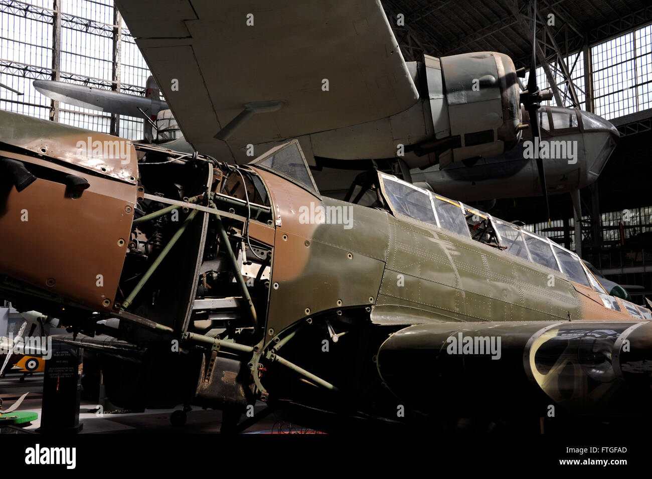 Fairey Battle English Bomber And Douglas A 26b Invader Royal Museum Of The Armed Forces And Military History Brussels Belgium Stock Photo Alamy