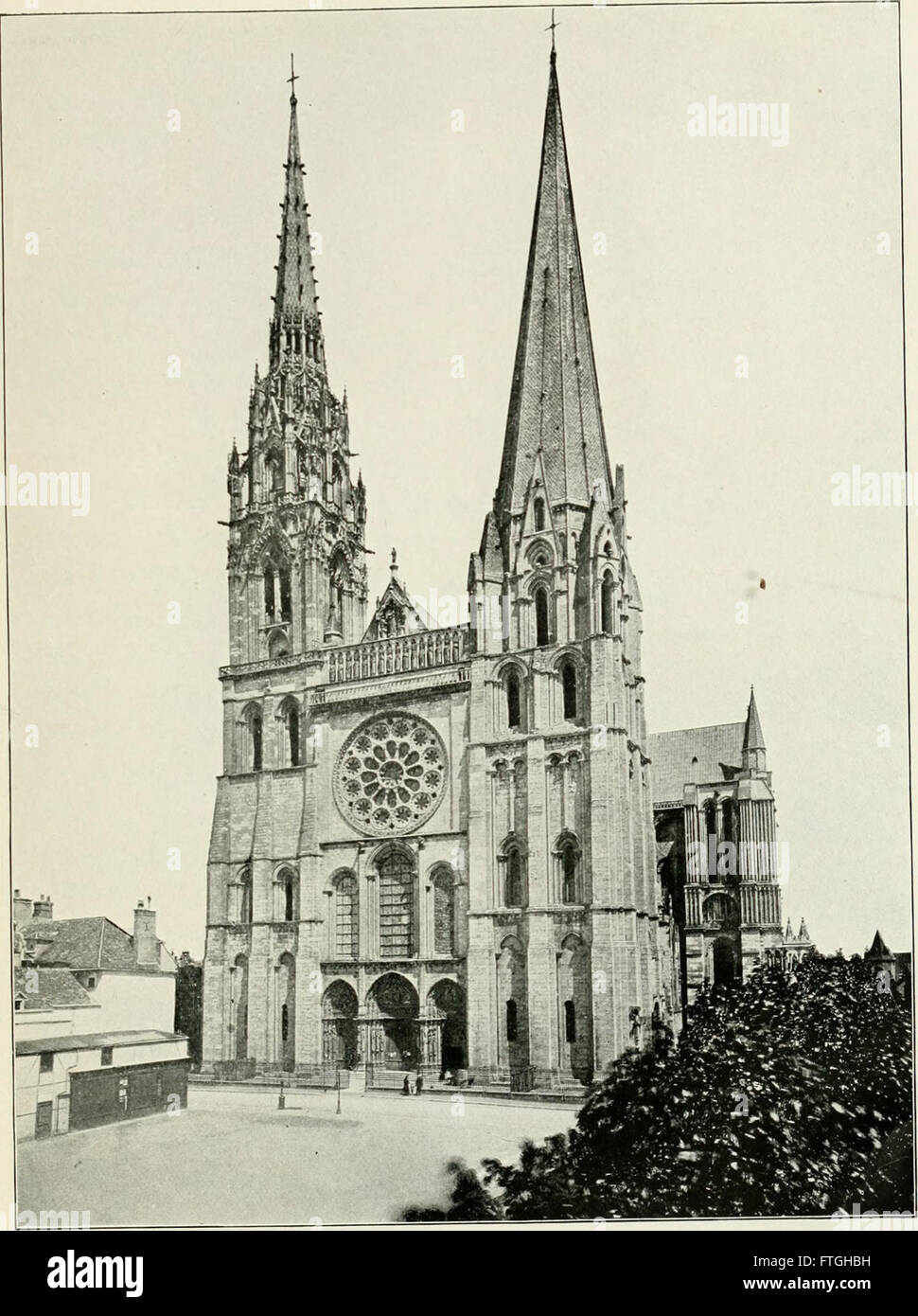 MontSaintMichel and Chartres (1913 Stock Photo Alamy