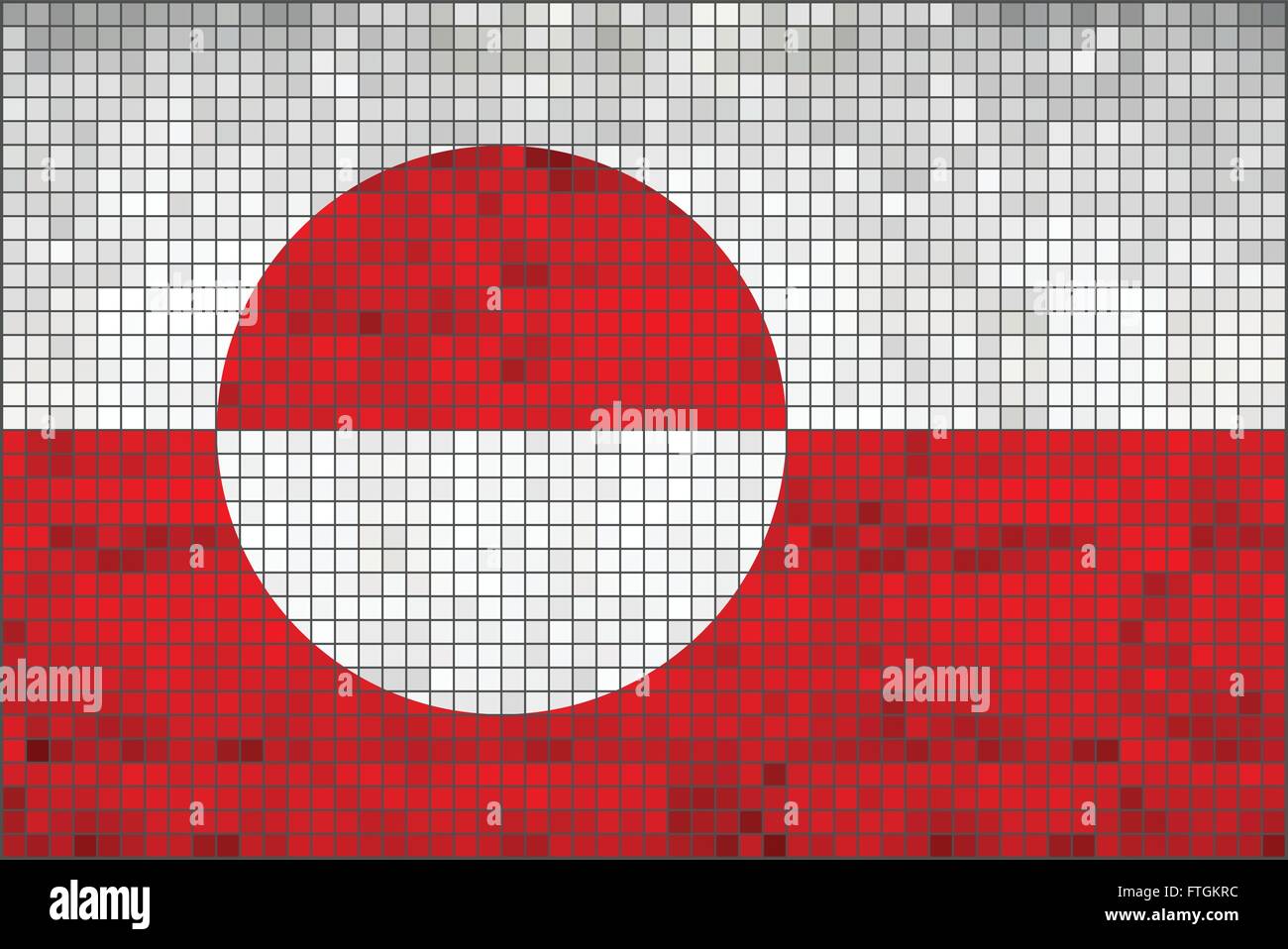 Flag of Greenland Stock Vector Image & Art Alamy