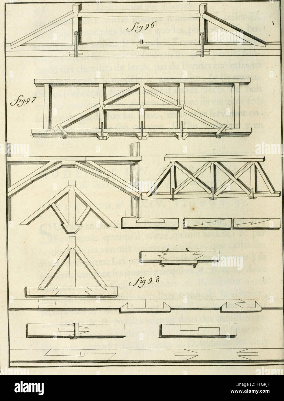 Recueil d'ouvrages curieux de mathematique et de mecanique; ou, Description du cabinet de monsieur Grollier de Serviere. Avec prC3A8s de 100 planches en taille-douce (1751) Stock Photo