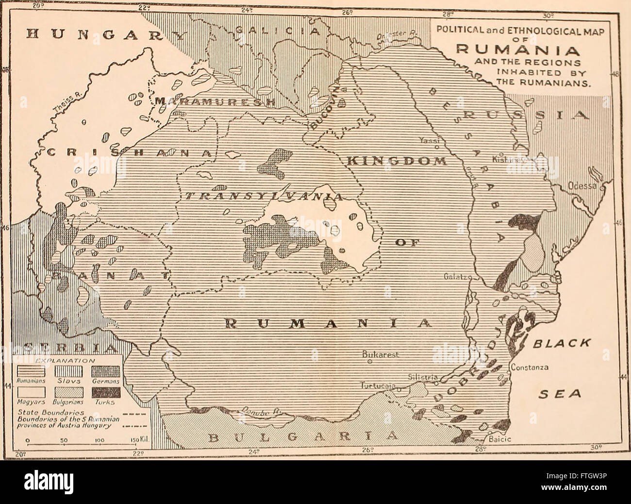 This 1918 book discusses Romania’s history, struggles, and sacrifices ...