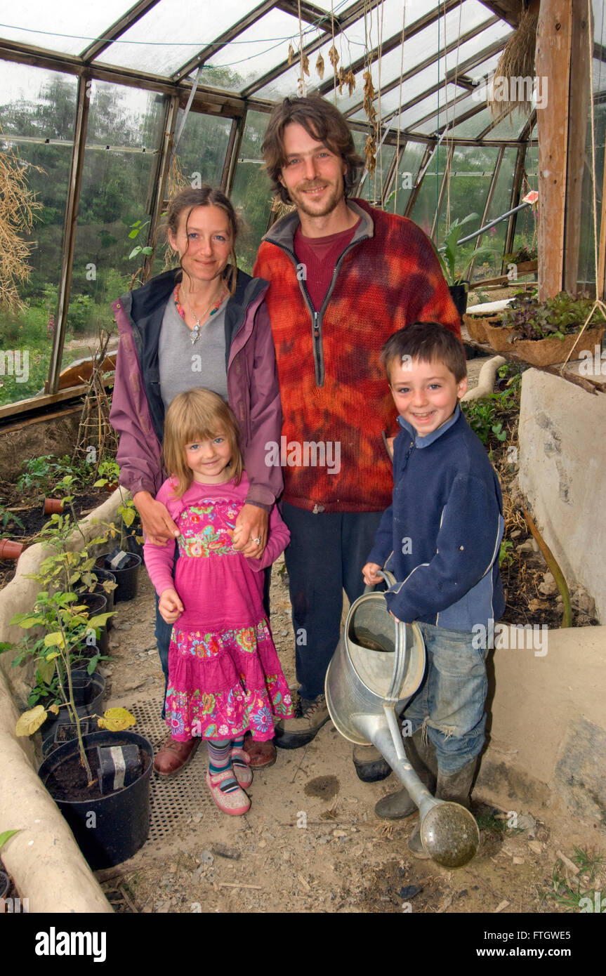 Lammas eco village at Tir Y Gafel,Pembrokeshire,Wales,UK, showing the