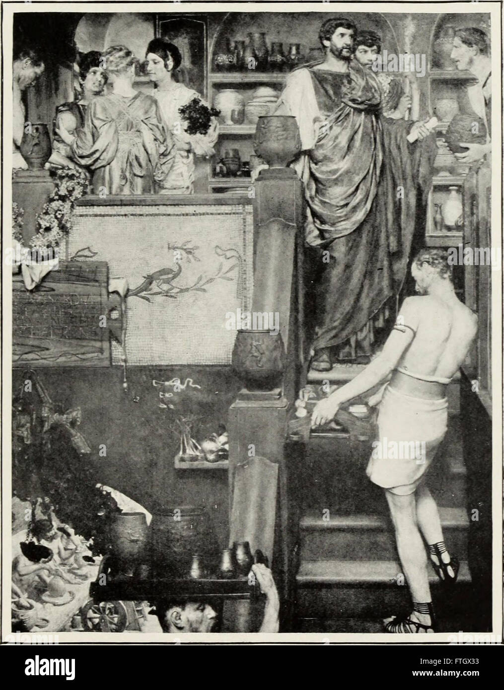 Sir Lawrence Alma-Tadema, O.M., R.A. (1905 Stock Photo - Alamy